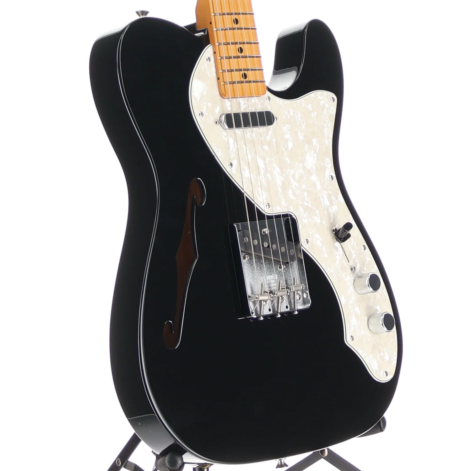 Fender Vintera II '60s Telecaster Thinline, Black, Plays Great (W10) (40084) - Image 3