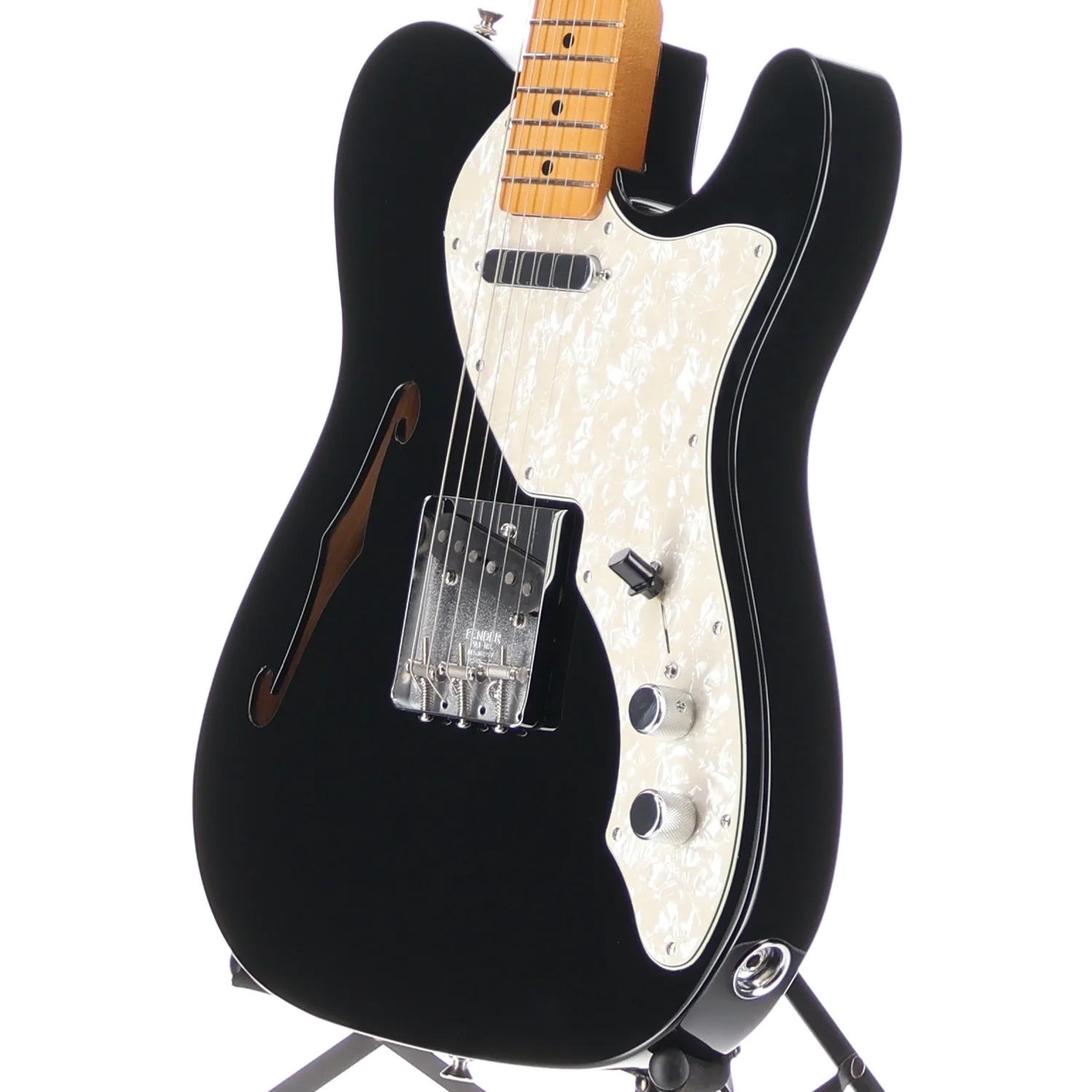 Fender Vintera II '60s Telecaster Thinline, Black, Plays Great (W10) (40084) - Image 4