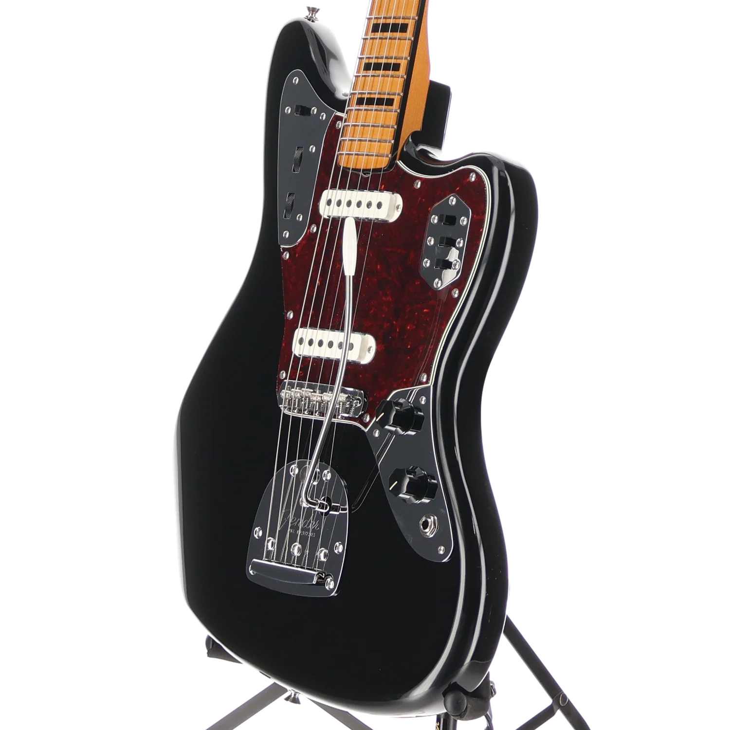 Fender Vintera II '70s Jaguar, Maple Fingerboard, Black (Y2) (71374) - Image 4