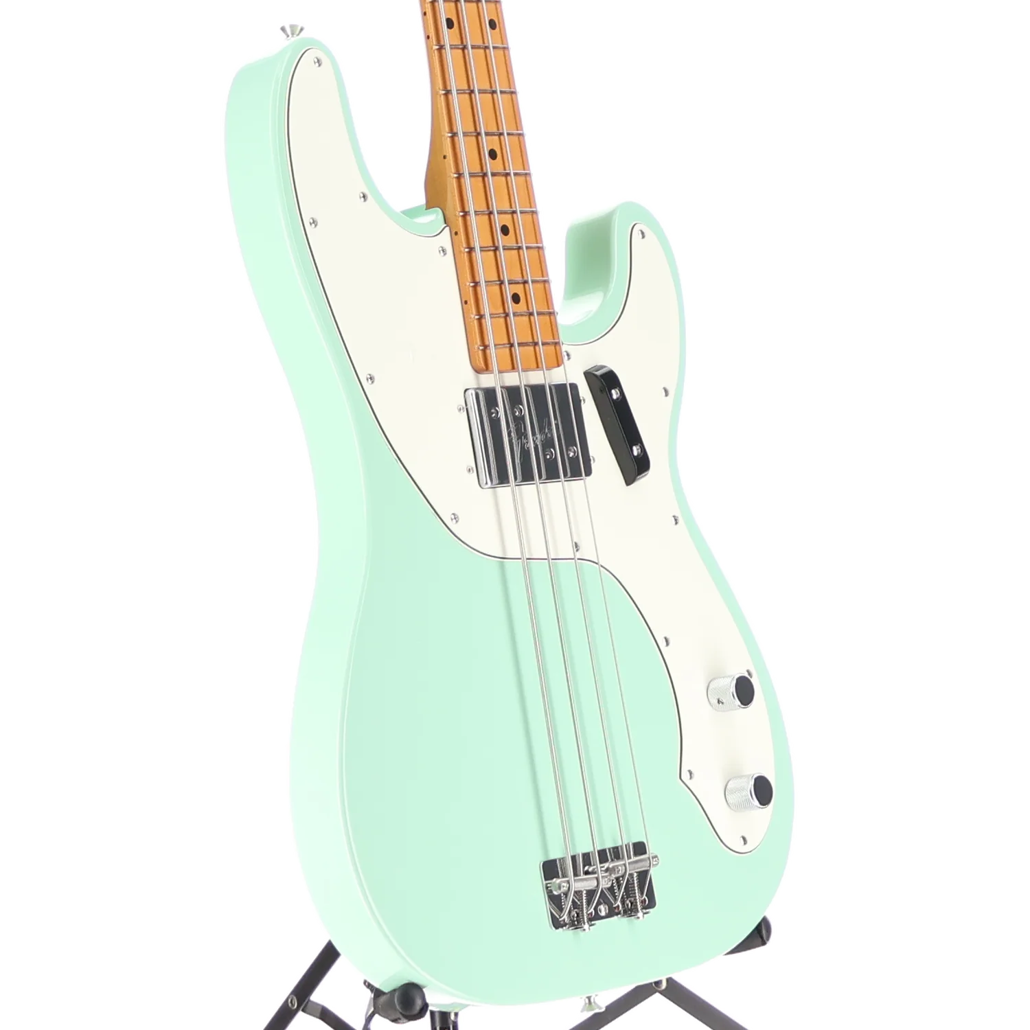 Fender Vintera II '70s Telecaster Bass, Surf Green, Plays Great (SR) (48111) - Image 3