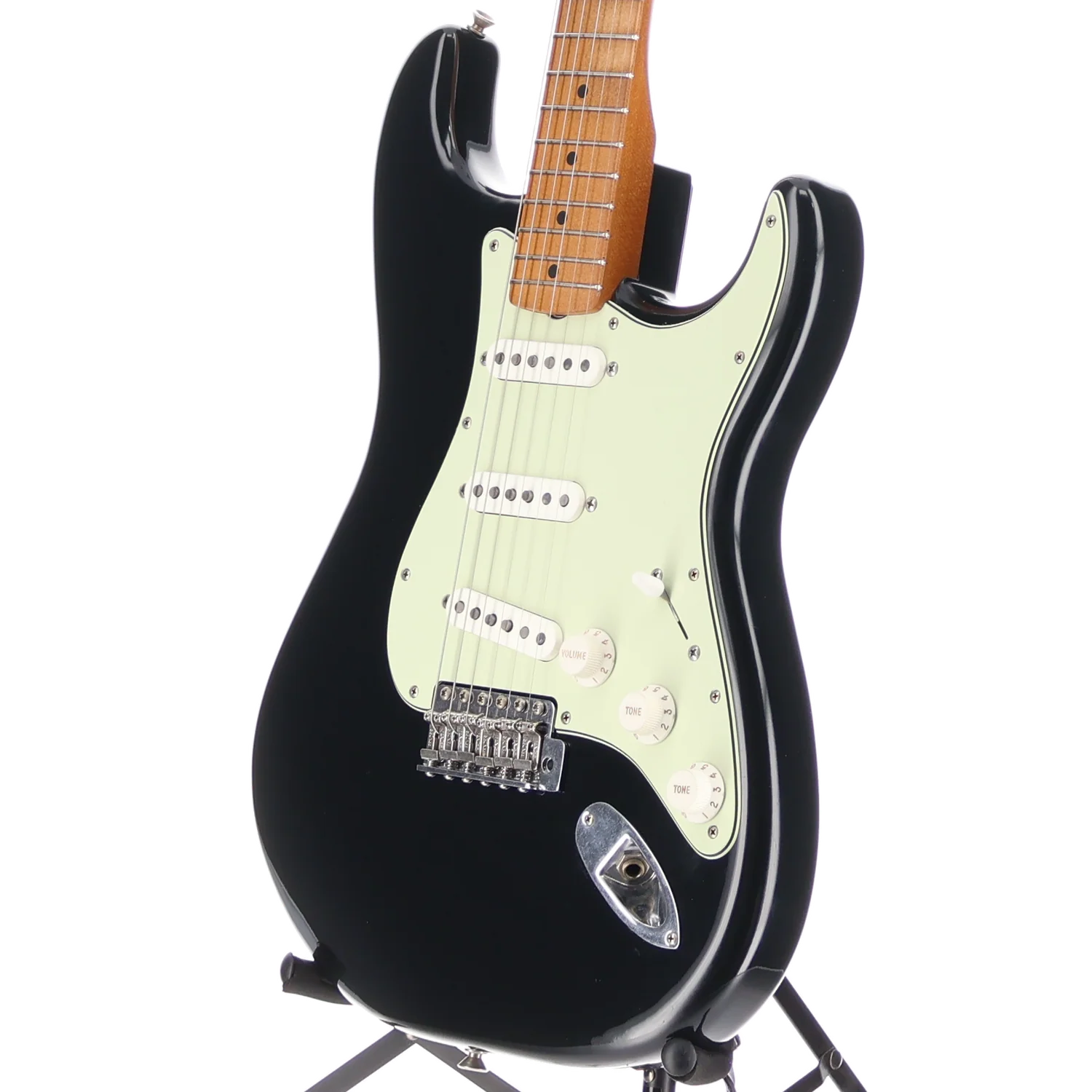 Fender Vintera® II Road Worn® '60s Stratocaster®, Black, Professional Setup (RC2) (01680) - Image 4