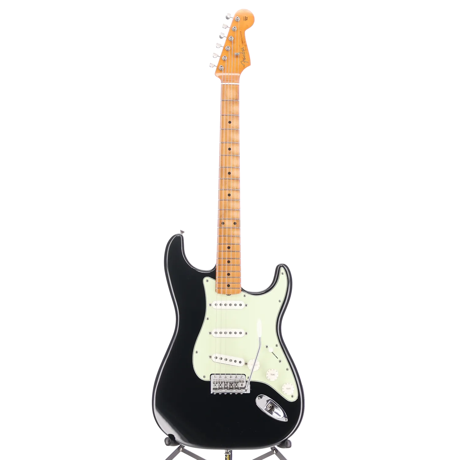 Fender Vintera® II Road Worn® '60s Stratocaster®, Maple Fingerboard, Black (H5) (67105) - Image 5