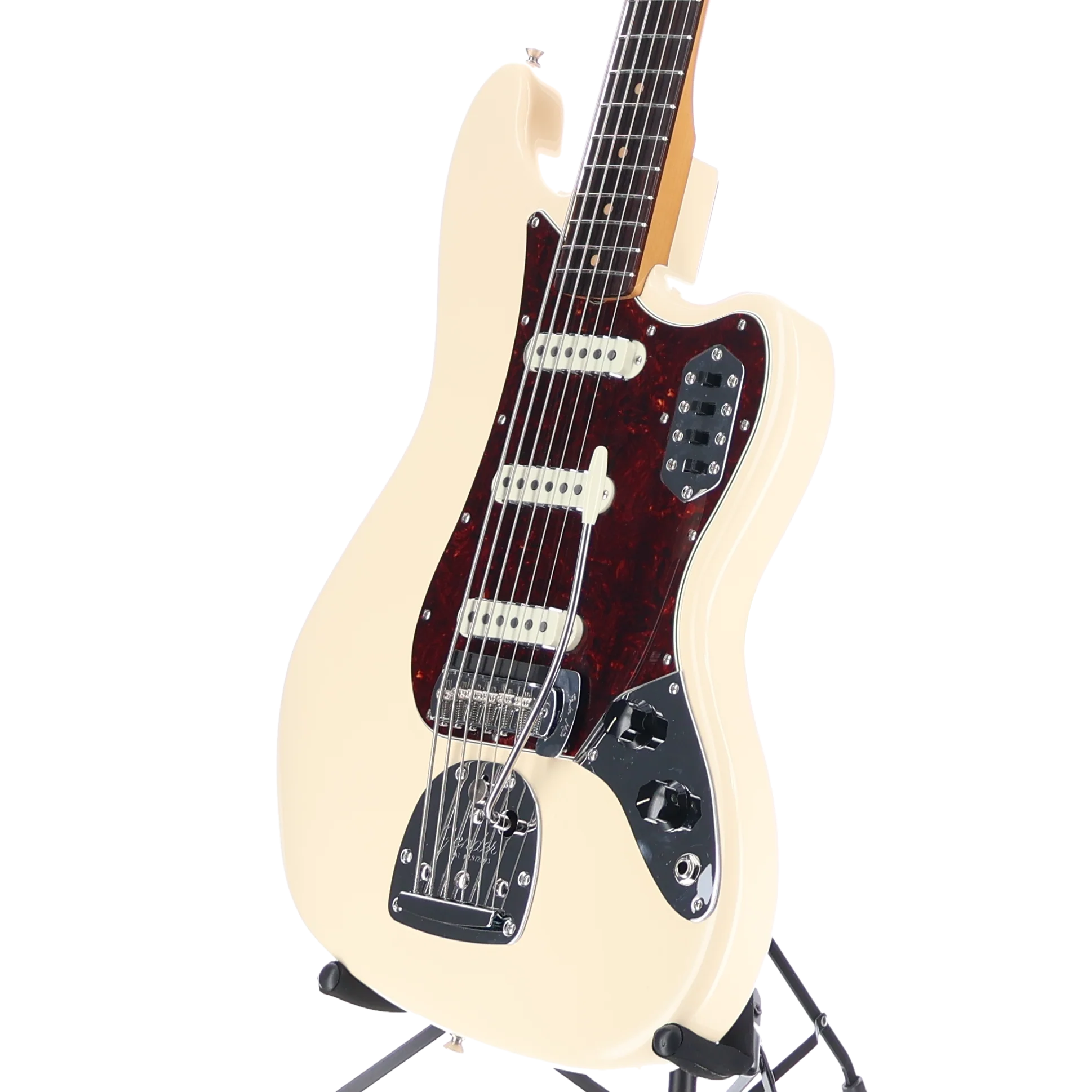 Fender Vintera III Early '60s Bass VI, Rosewood Fingerboard, Olympic White (J8) (30850) - Image 4