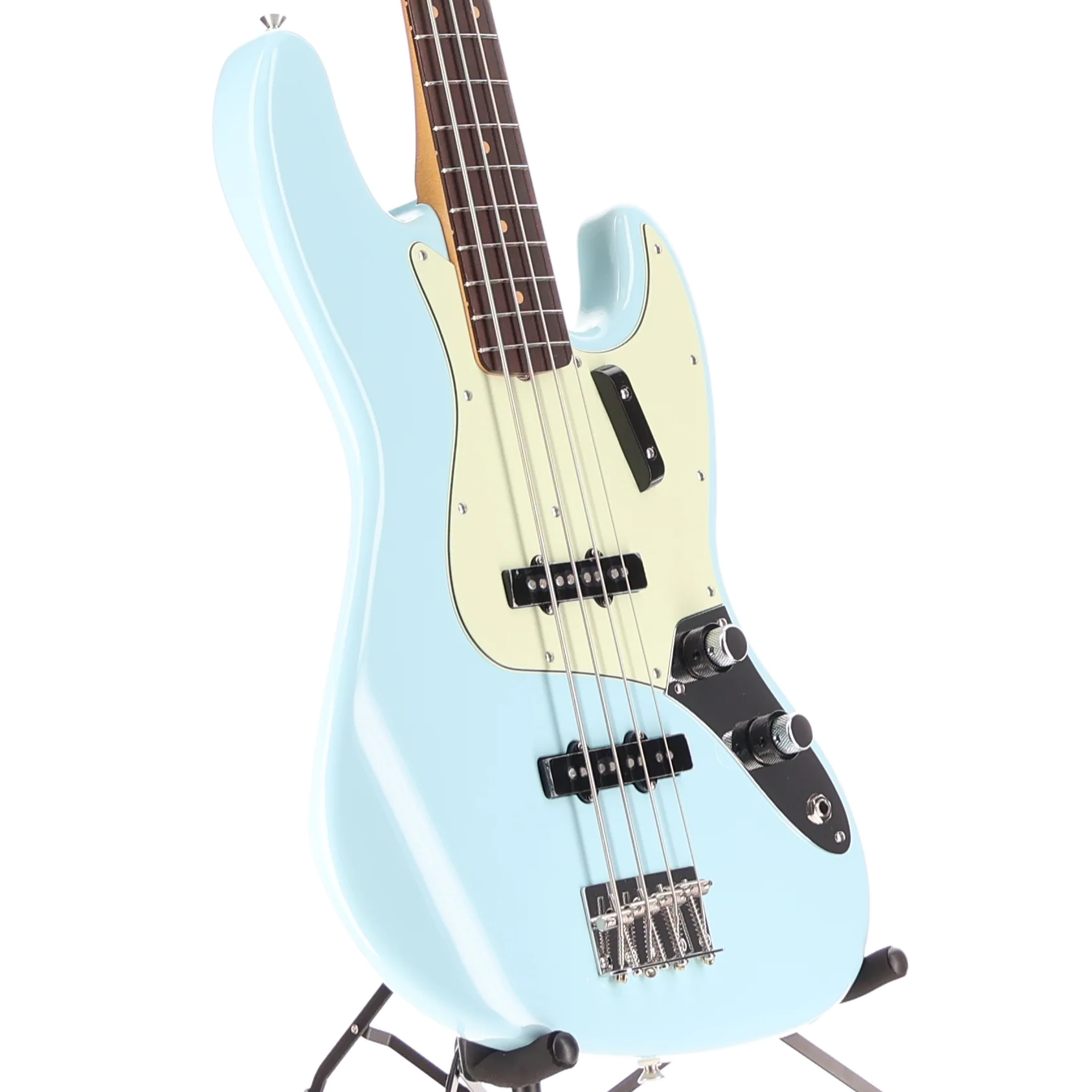 Fender Vintera III Early '60s Jazz Bass, Rosewood Fingerboard, Sonic Blue (B13) (29475) - Image 3
