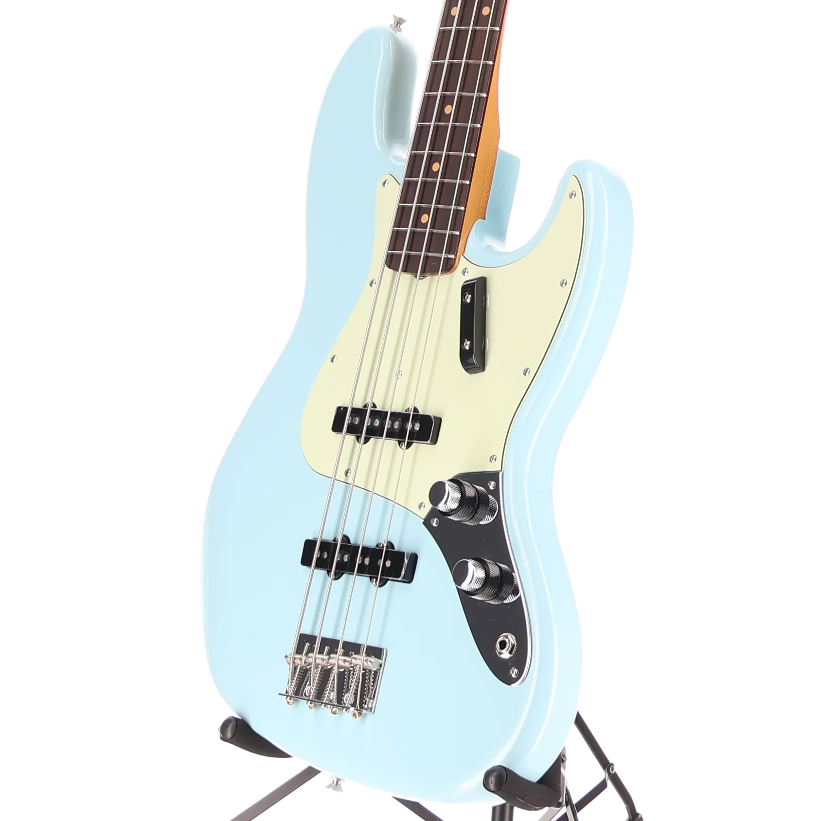 Fender Vintera III Early '60s Jazz Bass, Rosewood Fingerboard, Sonic Blue (B13) (29475) - Image 4