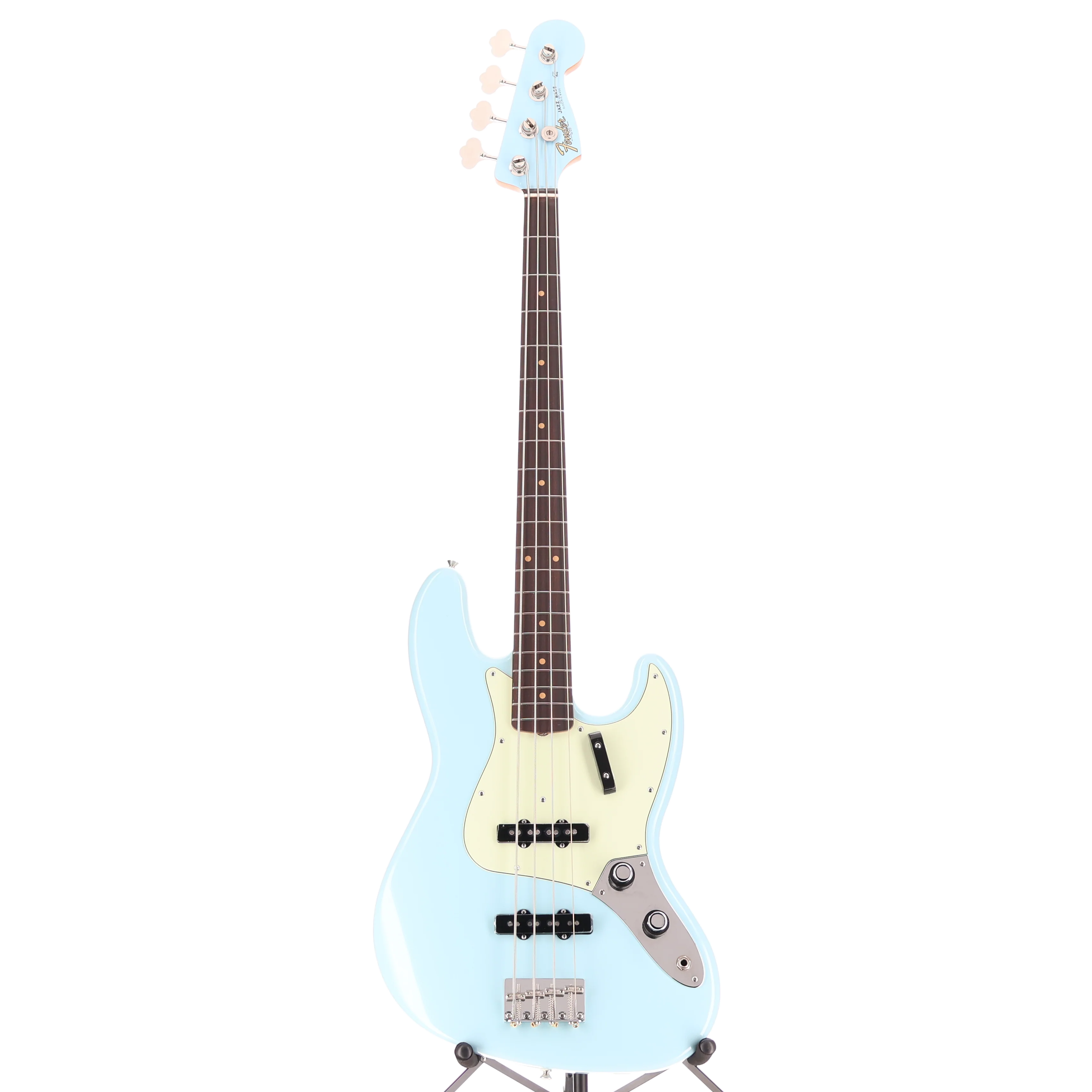 Fender Vintera III Early '60s Jazz Bass, Rosewood Fingerboard, Sonic Blue (B13) (29475) - Image 5