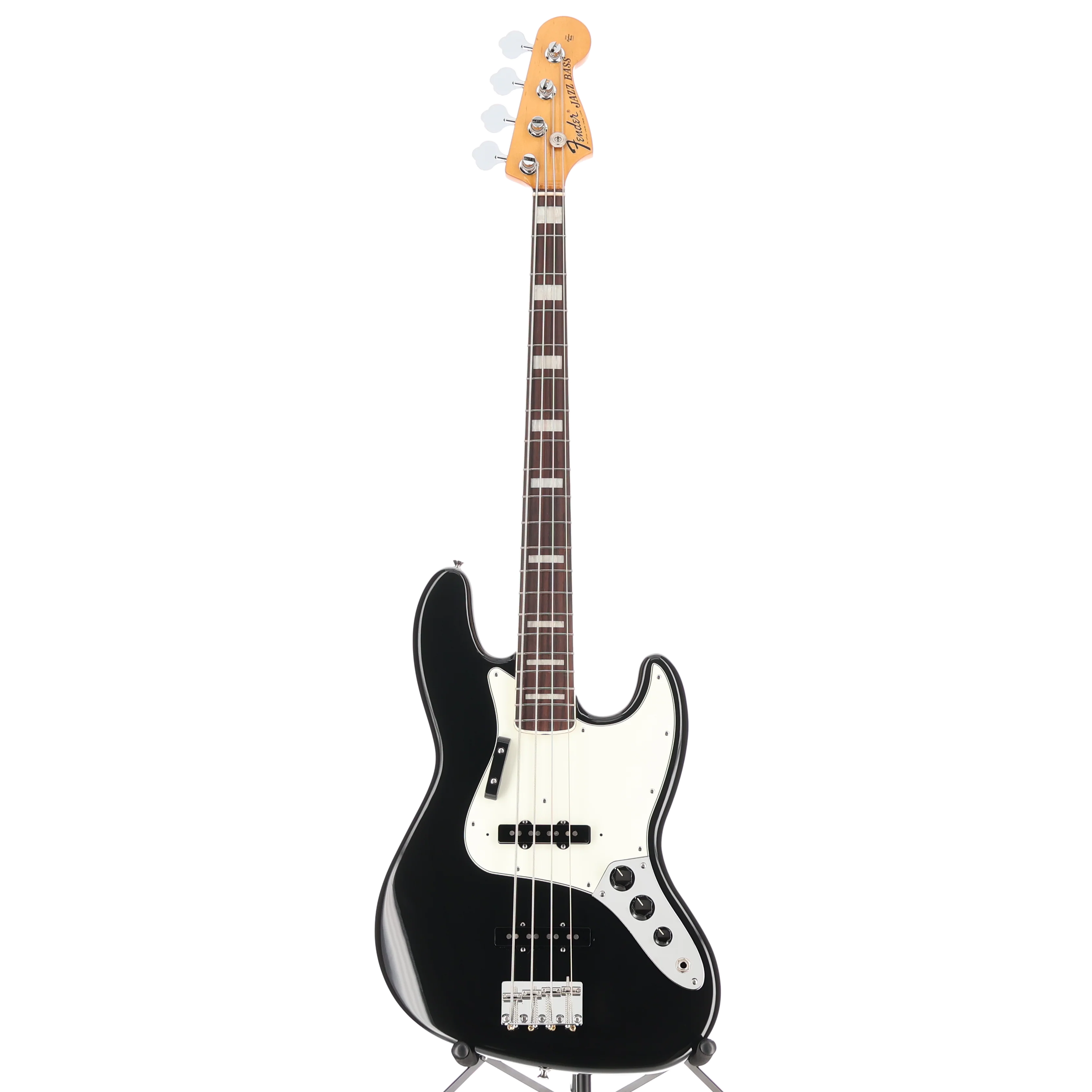 Fender Vintera III Early '70s Jazz Bass, Rosewood Fingerboard, Black (O1) (21921) - Image 5