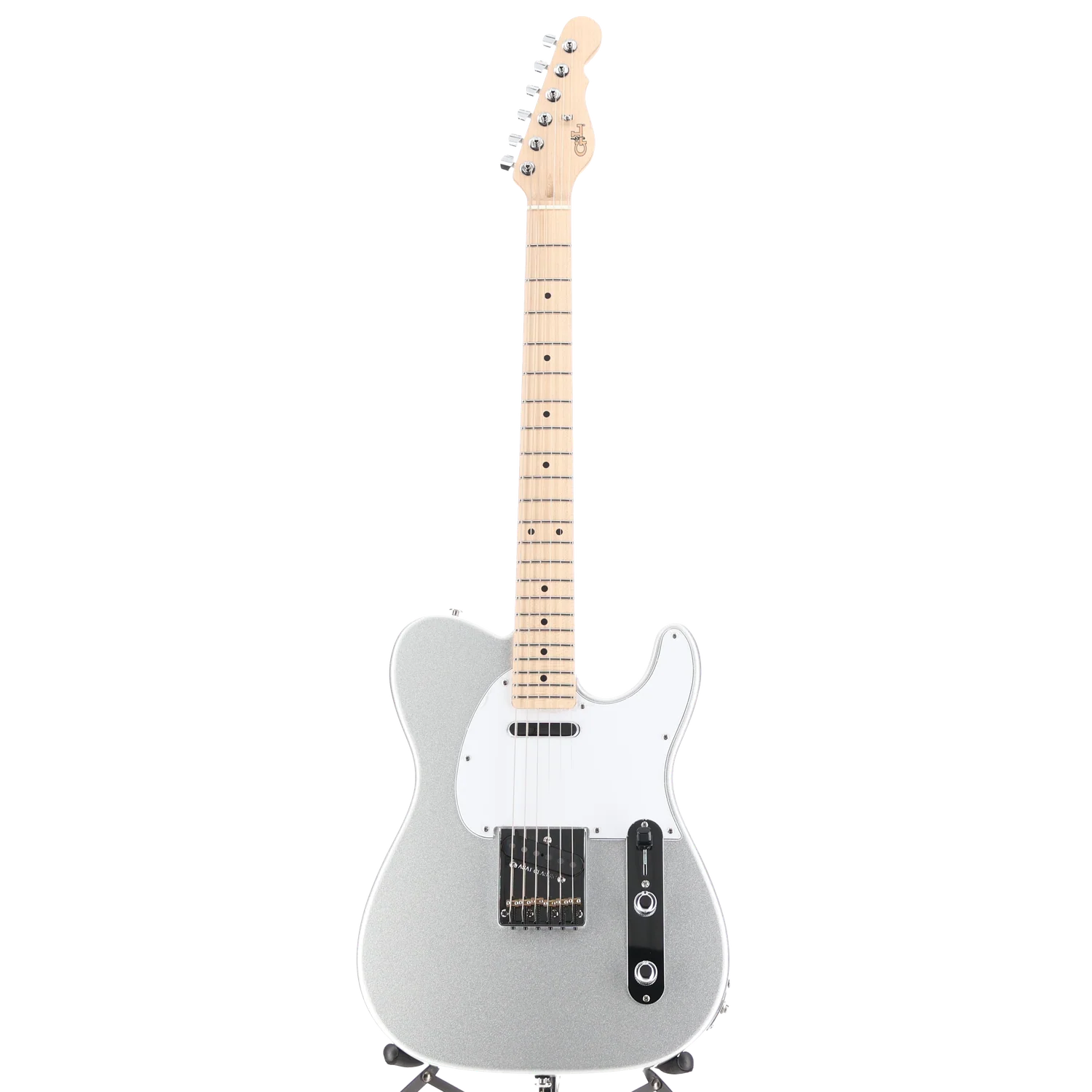 G&L ASAT Classic Electric Guitar Silver Metallic (09016) - Image 5