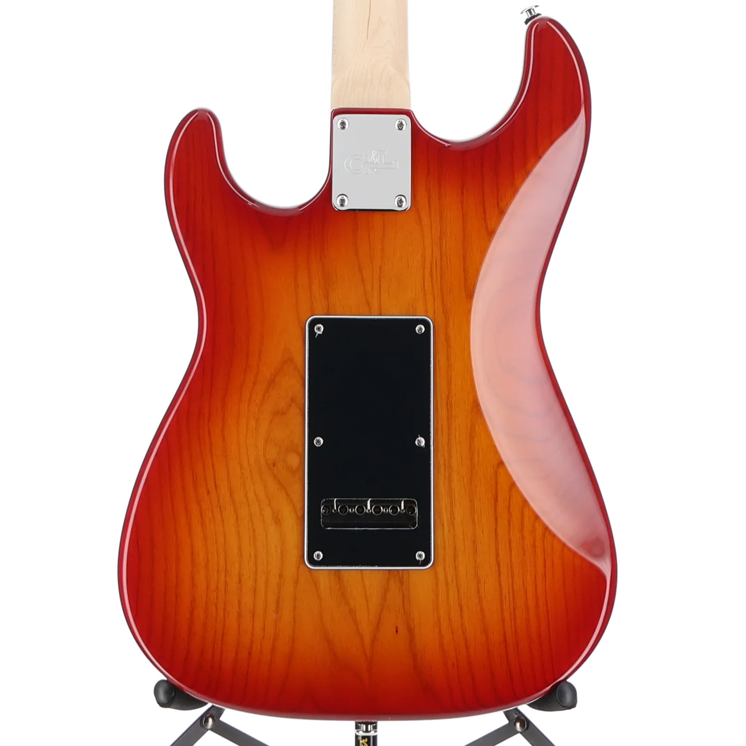 G&L CLF Research S-500 Electric Guitar Cherry Sunburst (07003) - Image 2