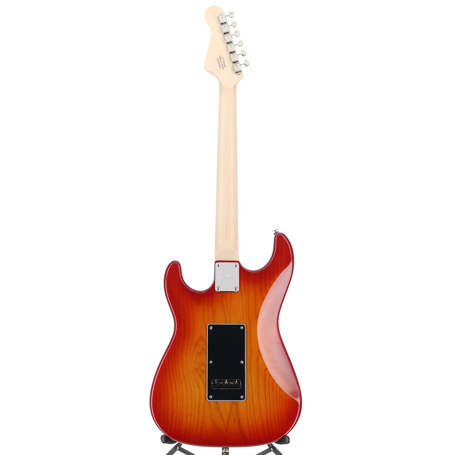 G&L CLF Research S-500 Electric Guitar Cherry Sunburst (07003) - Image 6