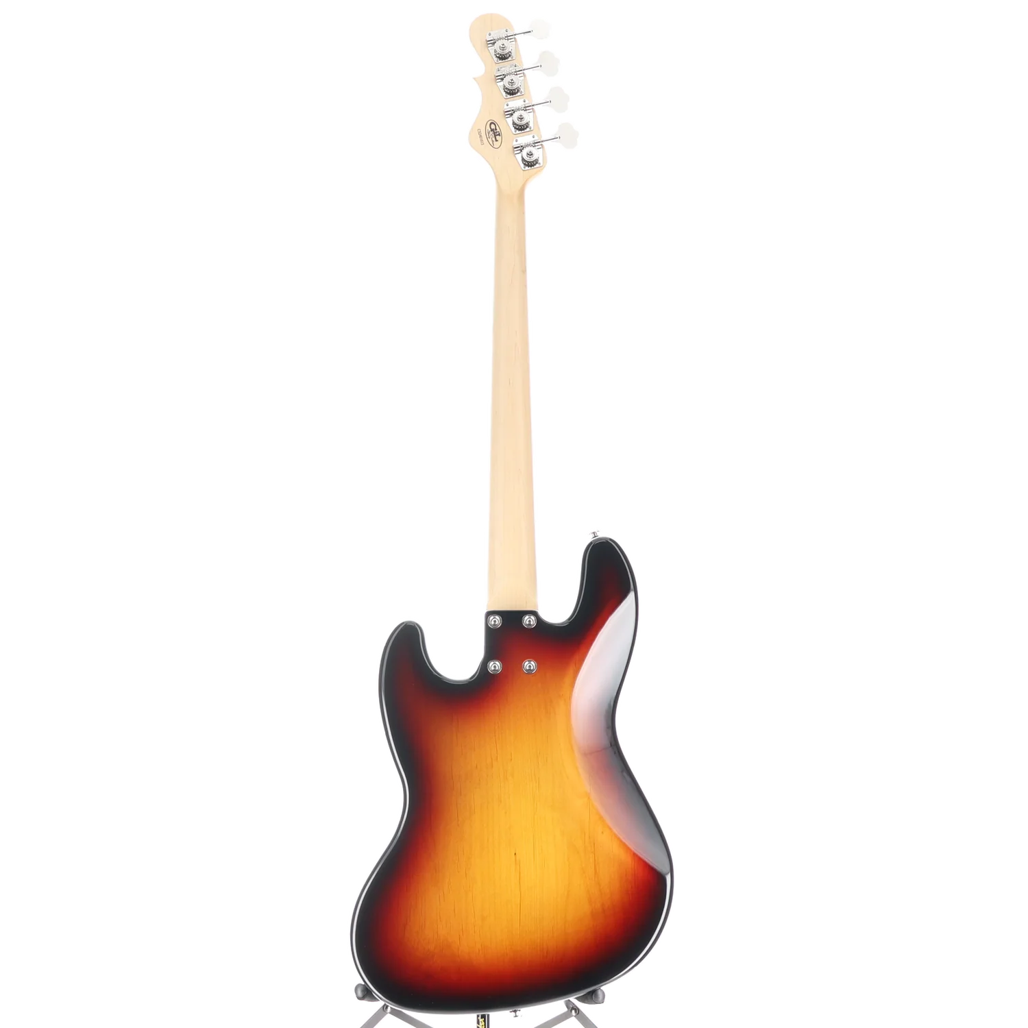 G&L Custom Shop JB Fretless Jazz Bass 3-Tone Sunburst Ebony Fingerboard (01013) - Image 6