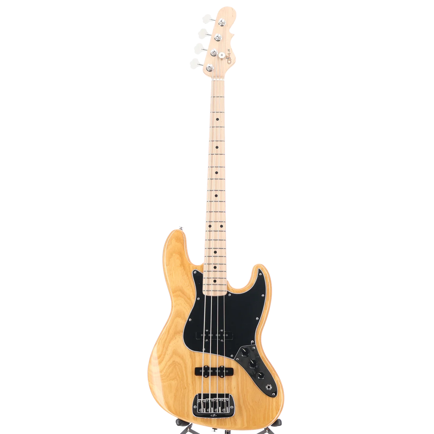 G&L Fullerton Deluxe JB Electric Bass Guitar Vintage Natual (04197) - Image 5
