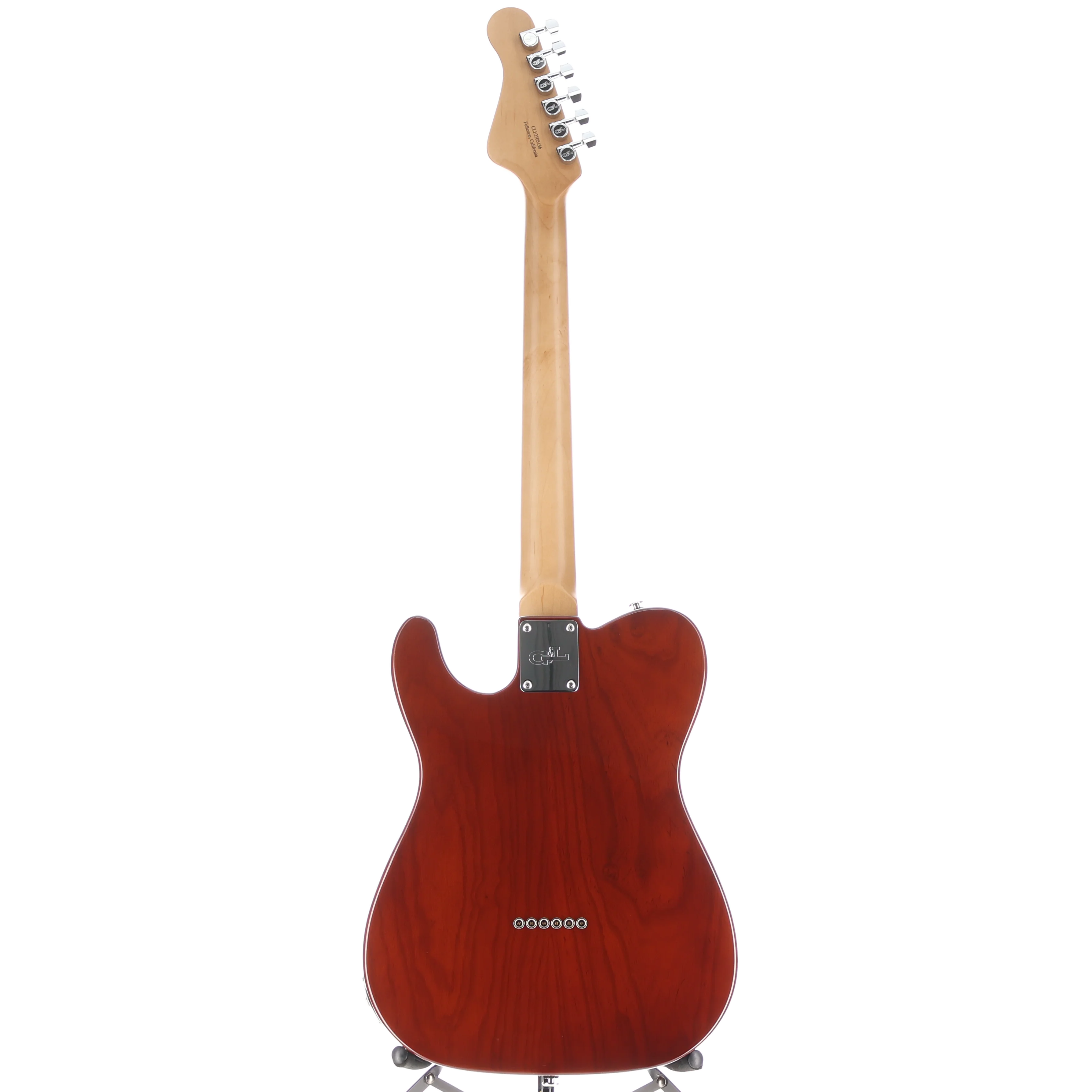 G&L Limited Edition ASAT Classic Bluesboy Thinline Electric Guitar Mocha (05136) - Image 6