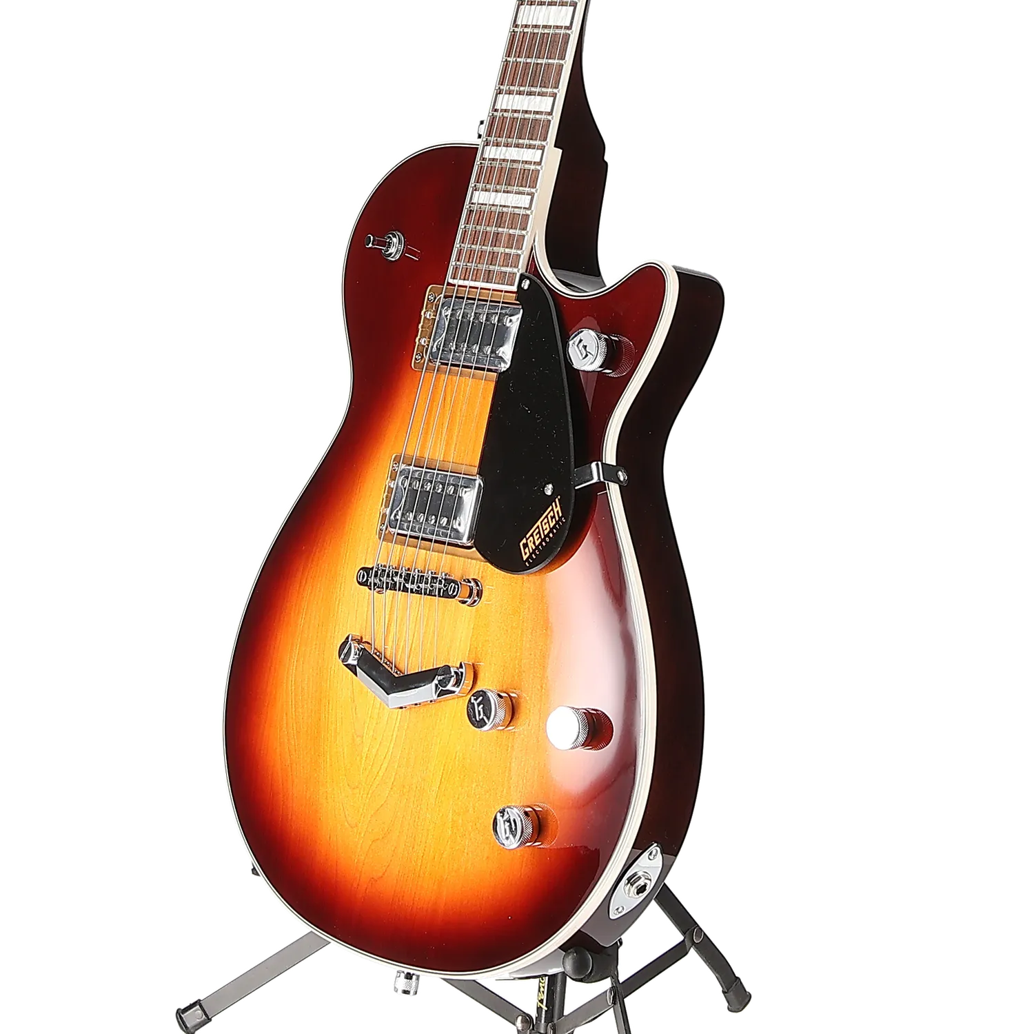 Gretsch G5220 Electromatic Jet BT Single-Cut with V-Stoptail, Laurel Fingerboard, Sweet Tea (EE2) (20023) - Image 3