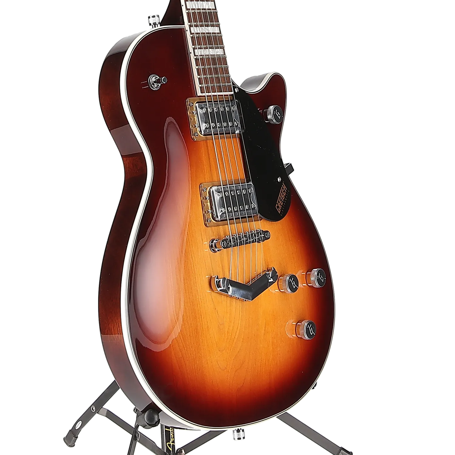 Gretsch G5220 Electromatic Jet BT Single-Cut with V-Stoptail, Laurel Fingerboard, Sweet Tea (EE2) (20023) - Image 4