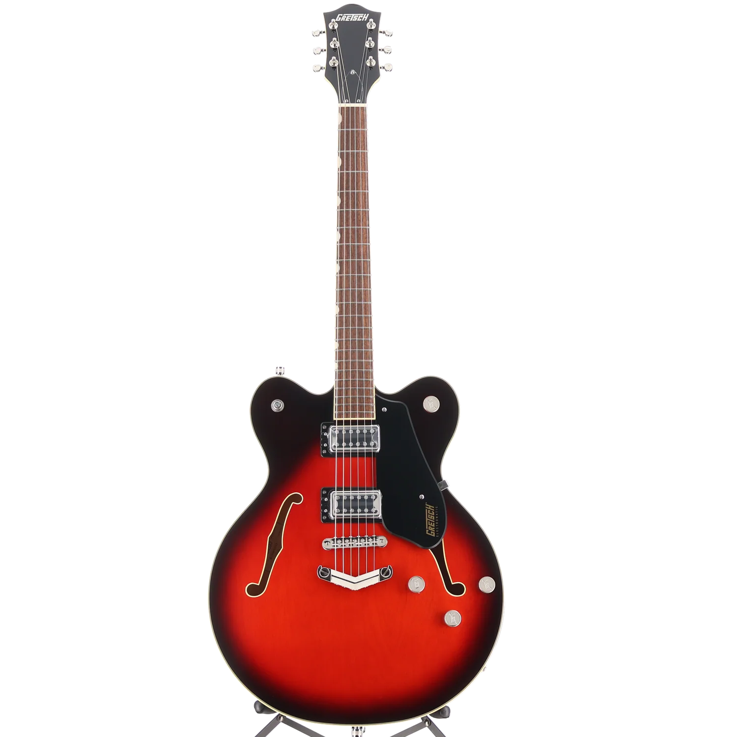 Gretsch G5622 Electromatic Center Block Double-Cut with V-Stoptail, Claret Burst (RP) (00561) - Image 5