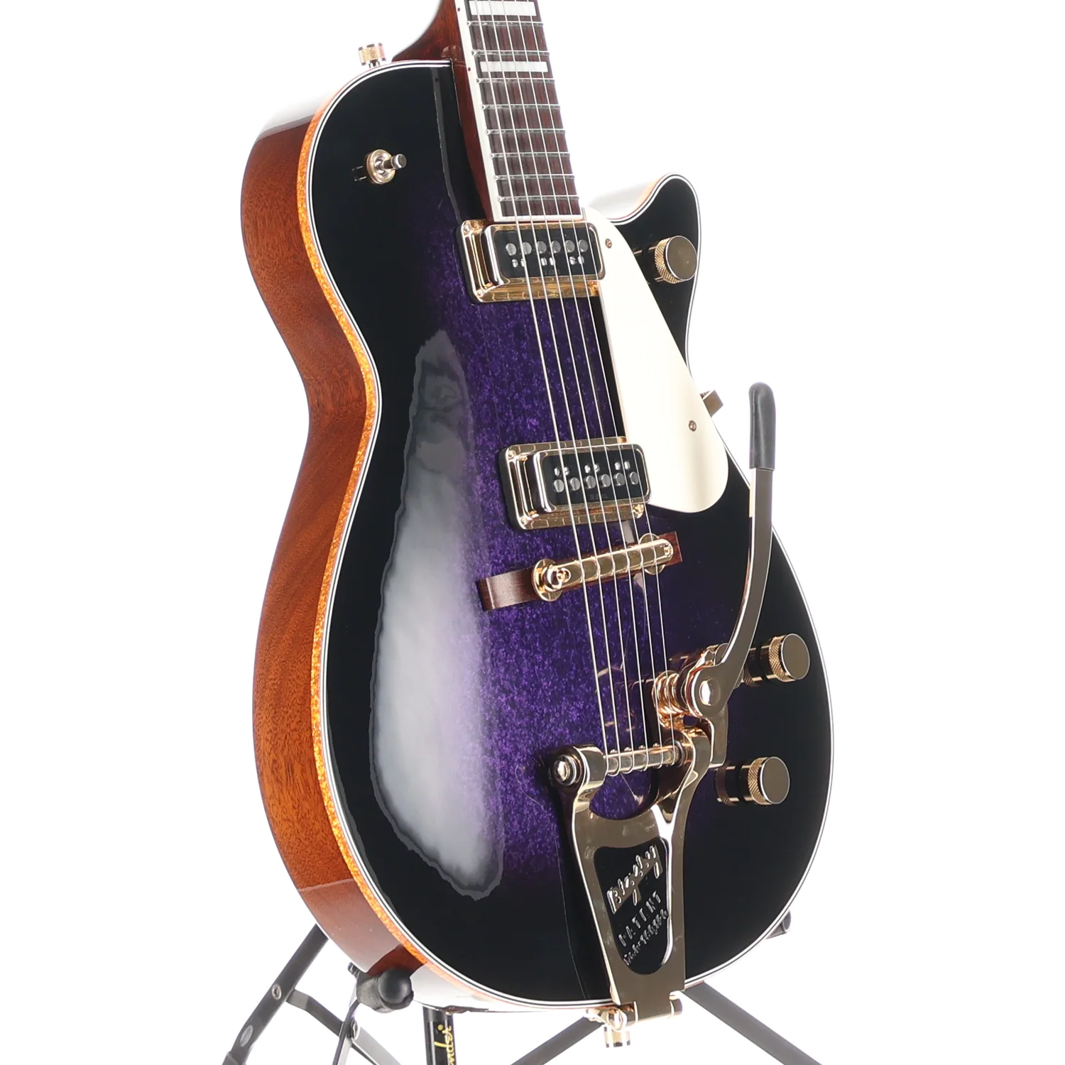 Gretsch G6129T-53VS Vintage Select 1953 Duo Jet - Purple Sparkle (A12) (61806) - Image 3