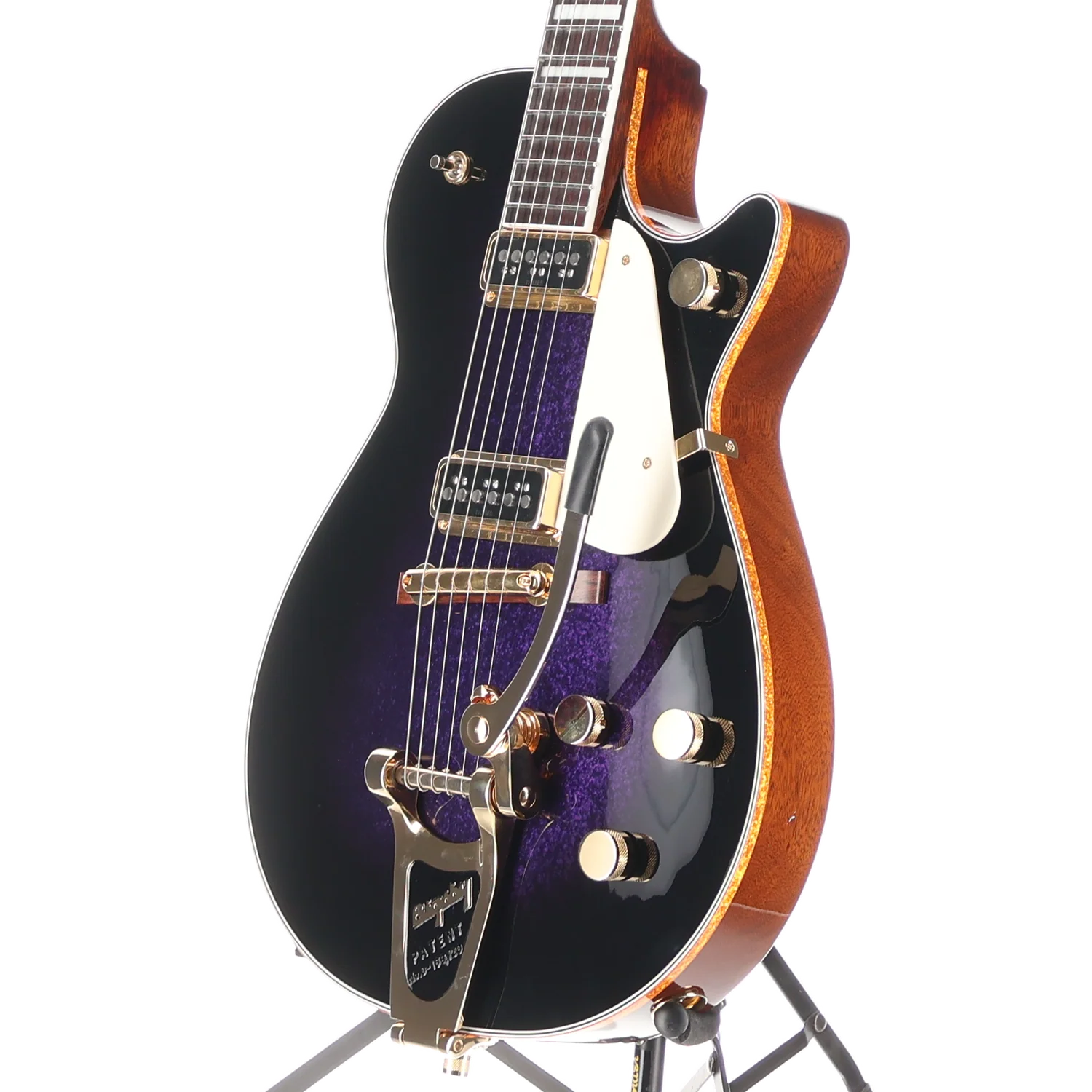Gretsch G6129T-53VS Vintage Select 1953 Duo Jet - Purple Sparkle (A12) (61806) - Image 4
