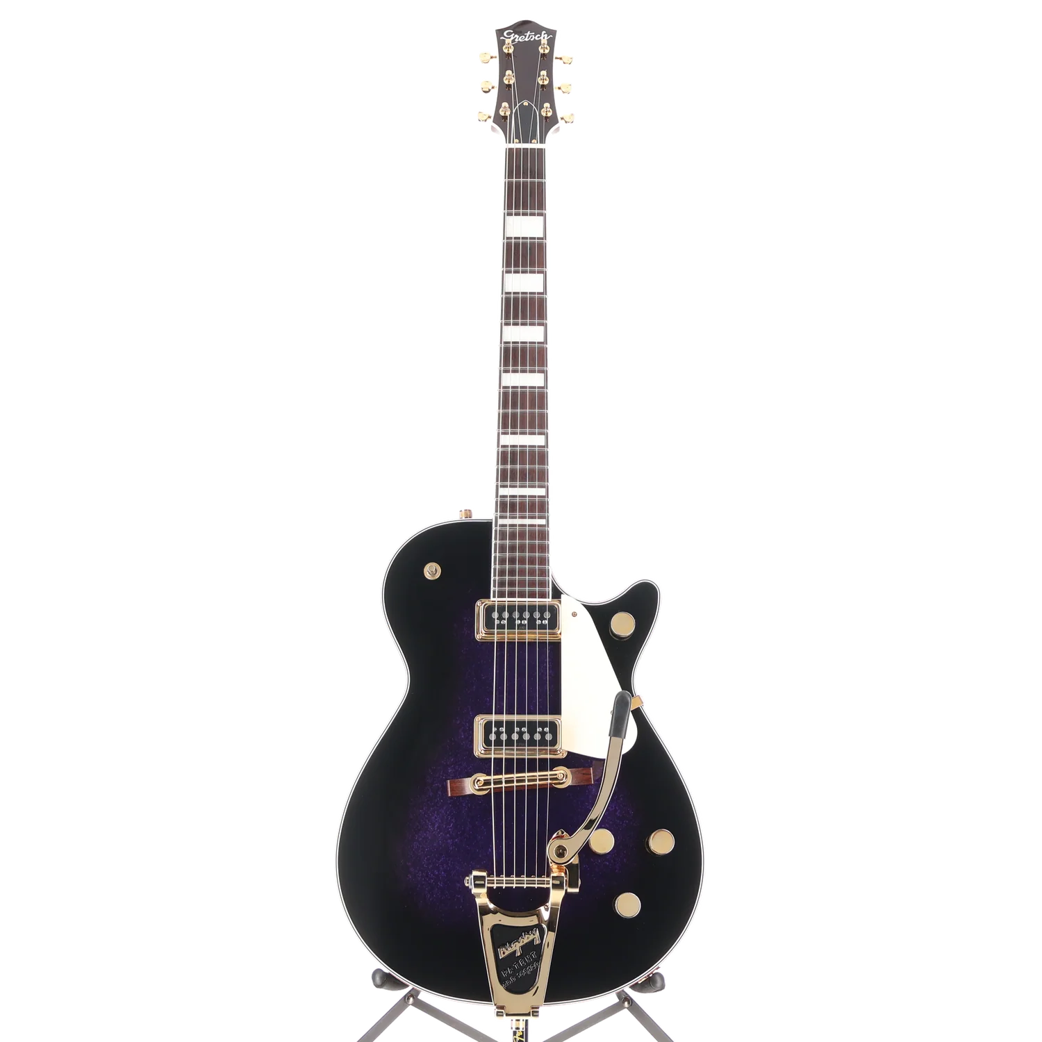 Gretsch G6129T-53VS Vintage Select 1953 Duo Jet - Purple Sparkle (A12) (61806) - Image 5