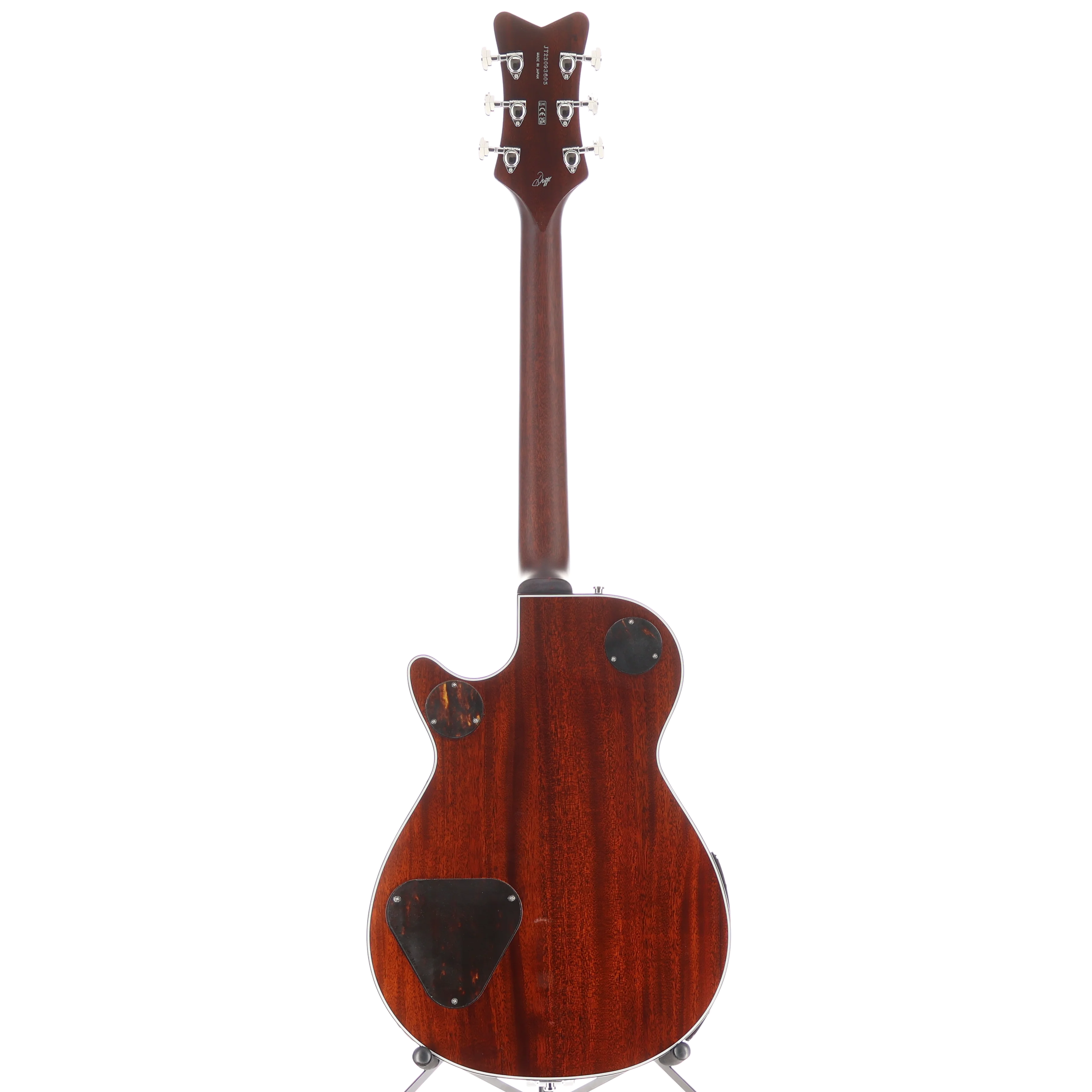 Gretsch G6134TFM-NH Nigel Hendroff Signature Penguin, Ebony Fingerboard, Amber Flame (RC3) (93605) - Image 6