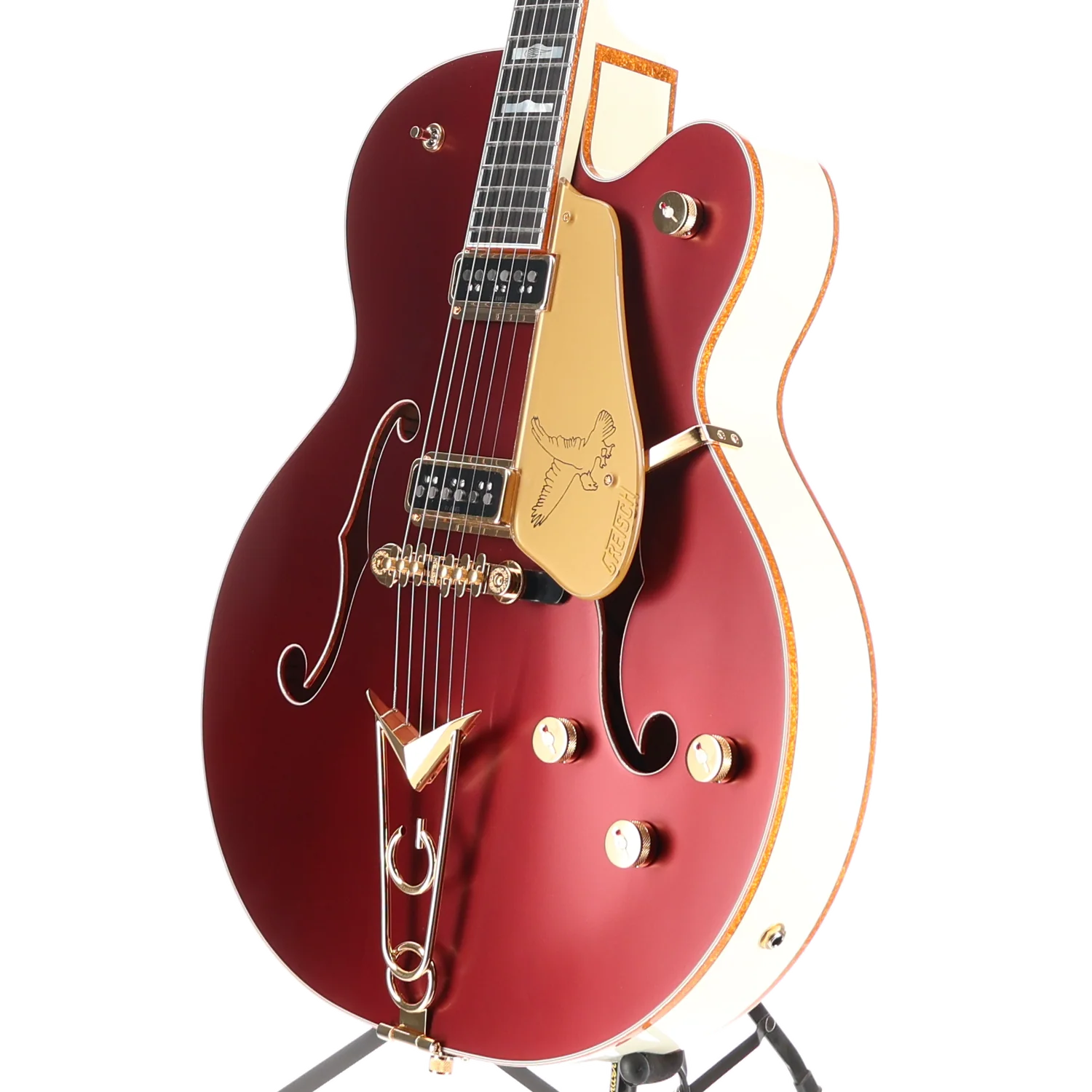 Gretsch G6136-55 Vintage Select Edition '55 Falcon Hollow Body, TV Jones, Professional Setup (H2) (20521) - Image 4