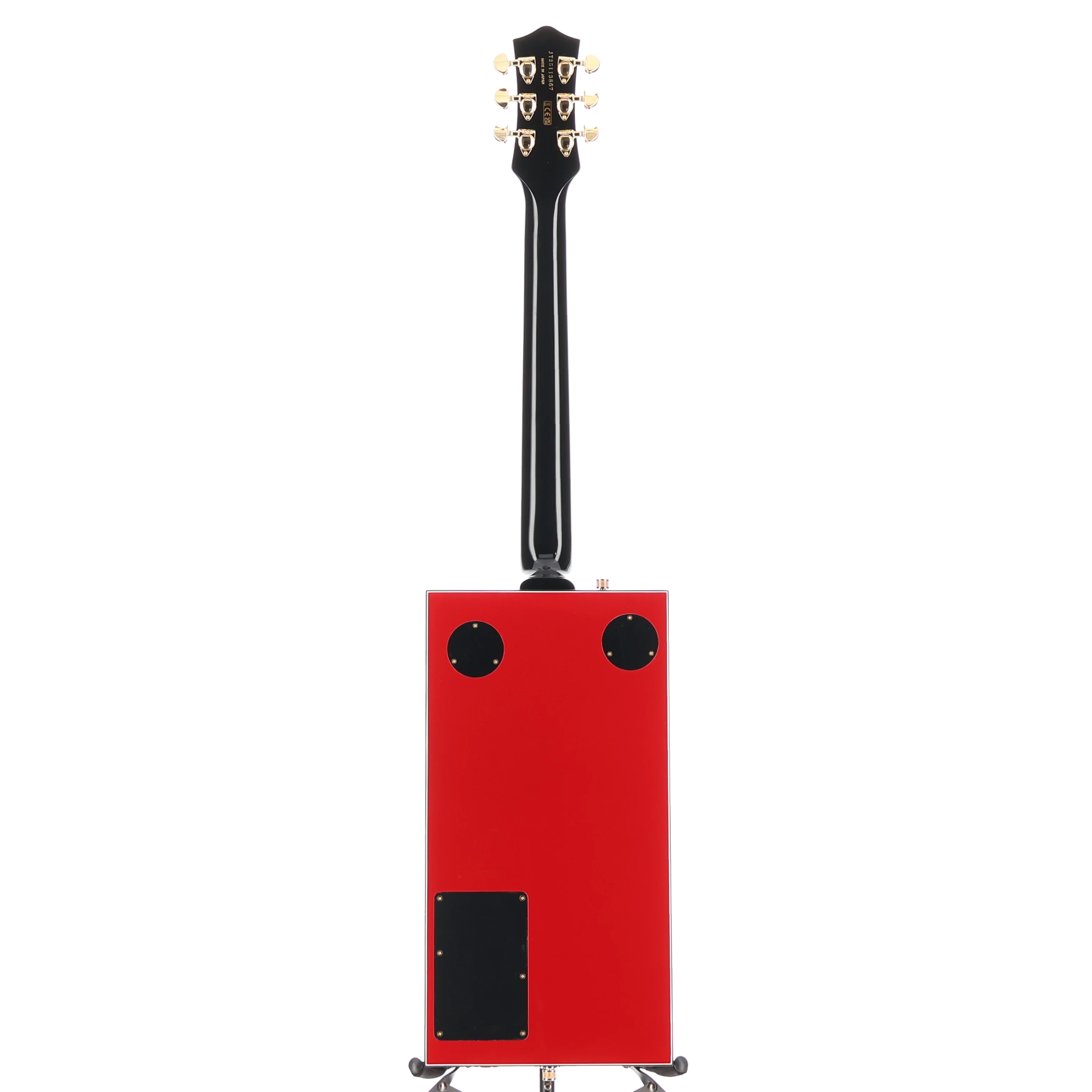 Gretsch G6138 Bo Diddley, "G" Cutout Tailpiece, Ebony Fingerboard, Firebird Red (RC1) (13867) - Image 6