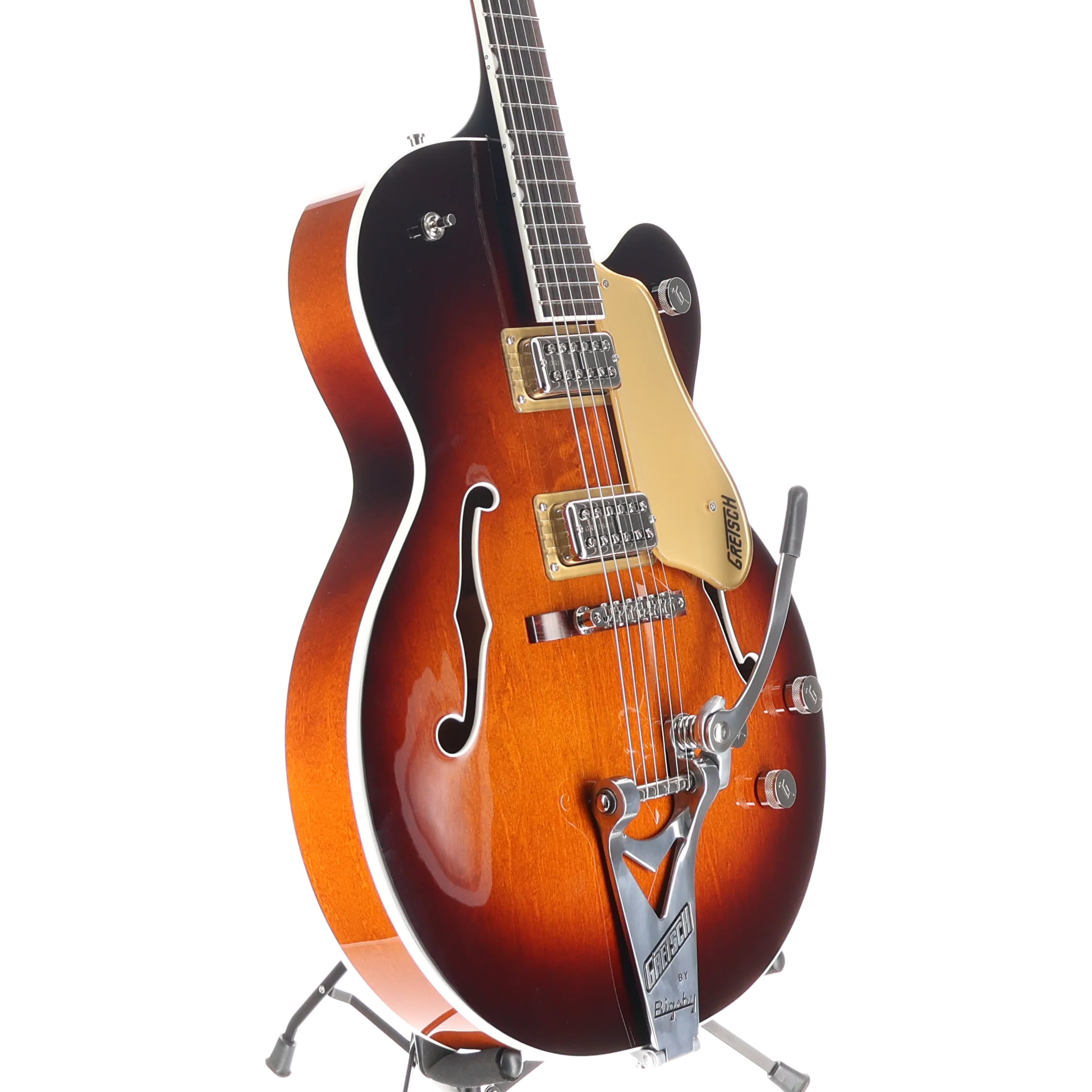 Gretsch Tennessean Hollow Body with String-Thru Bigsby and Nickel Hardware, Rosewood Fingerboard, Havana Burst (L13) (82735) - Image 3