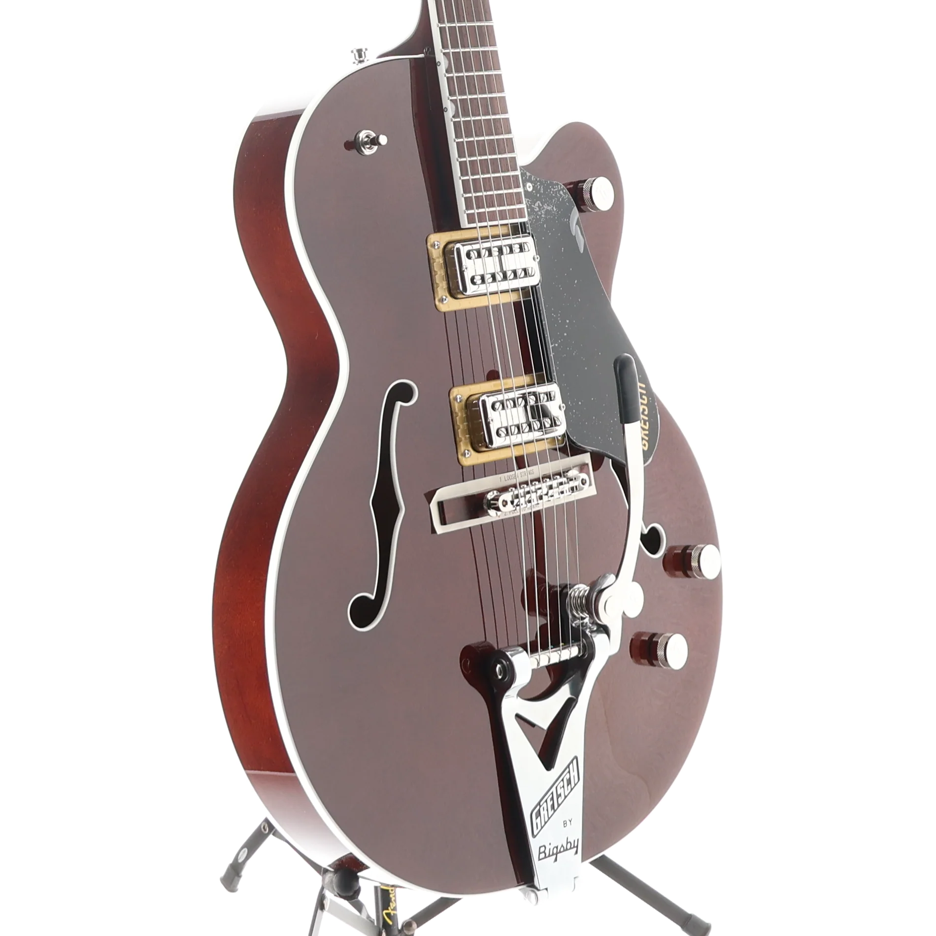 Gretsch Tennessean Hollow Body with String-Thru Bigsby and Nickel Hardware, Walnut Stain, Plays Great (V1) (20731) - Image 3