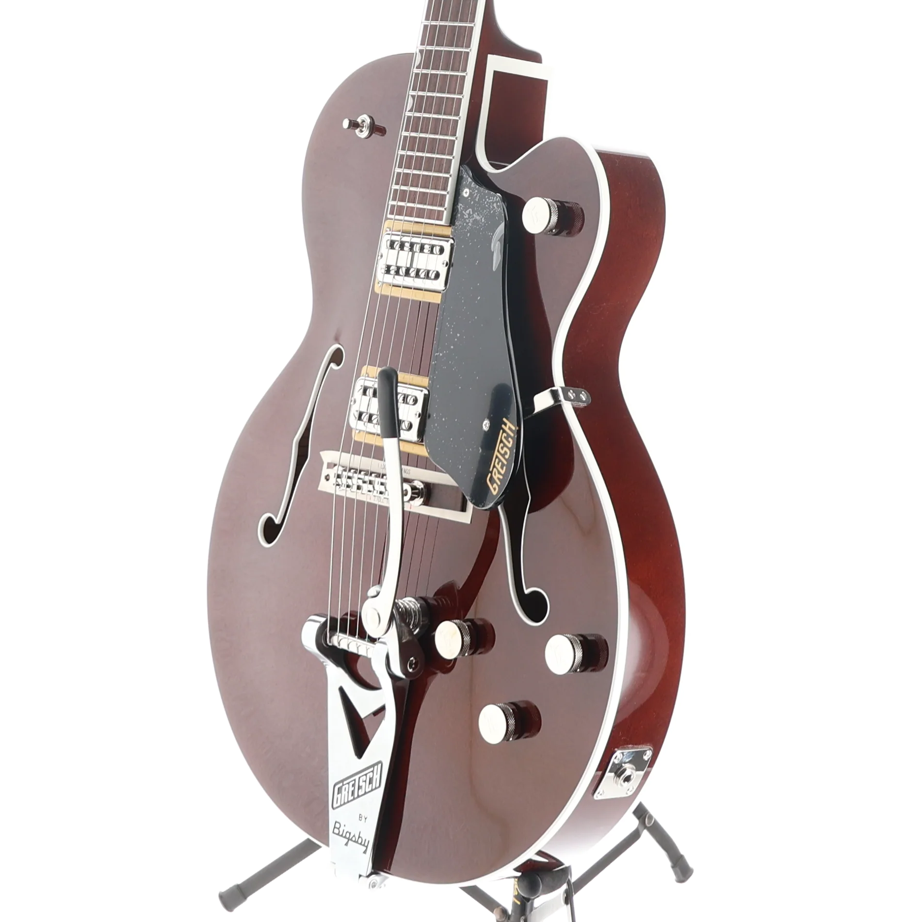 Gretsch Tennessean Hollow Body with String-Thru Bigsby and Nickel Hardware, Walnut Stain, Plays Great (V1) (20731) - Image 4