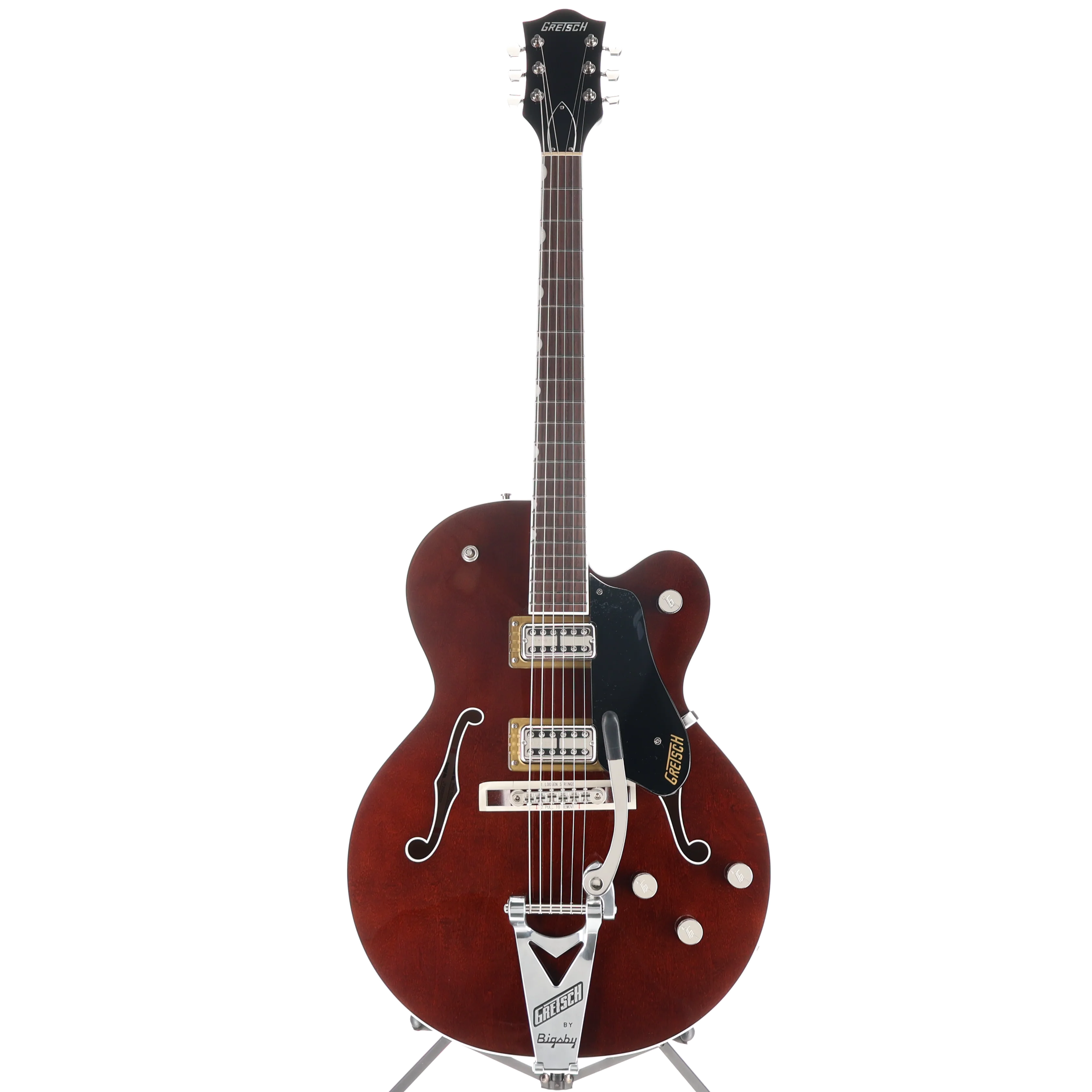 Gretsch Tennessean Hollow Body with String-Thru Bigsby and Nickel Hardware, Walnut Stain, Plays Great (V1) (20731) - Image 5