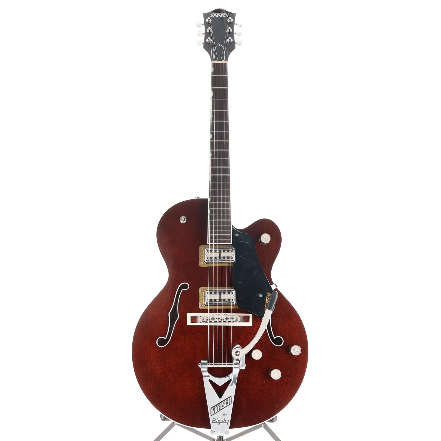 Gretsch Tennessean Hollow Body with String-Thru Bigsby and Nickel Hardware, Walnut Stain, Professional Setup (T4) (82739) - Image 5