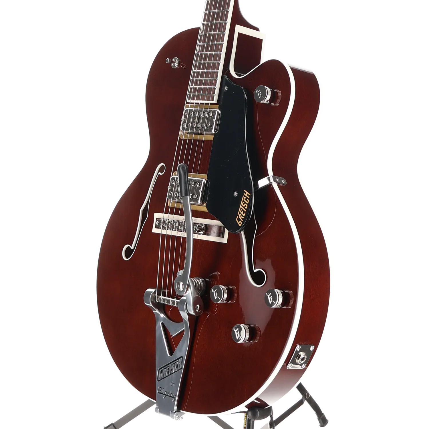 Gretsch Tennessean Hollow Body with String-Thru Bigsby and Nickel Hardware, Walnut Stain, Professional Setup (X2) (82749) - Image 4