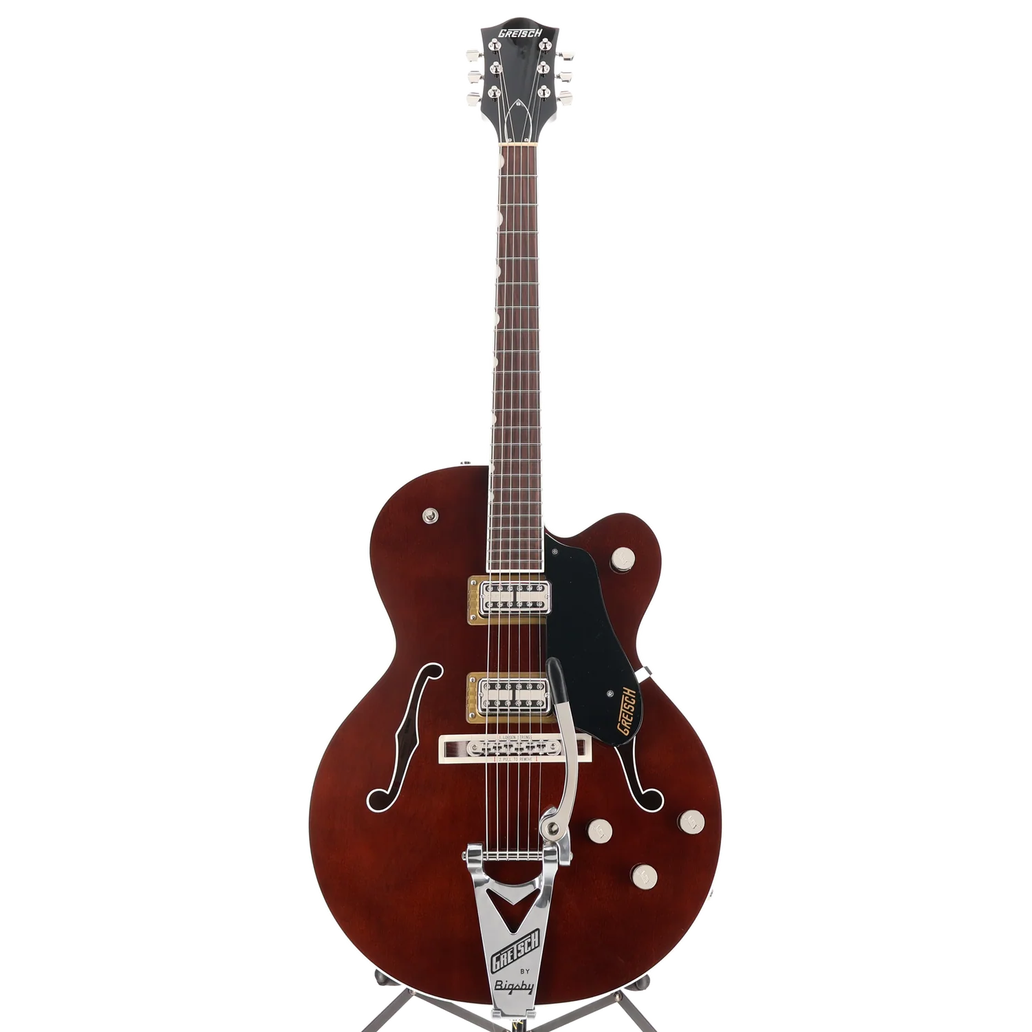 Gretsch Tennessean Hollow Body with String-Thru Bigsby and Nickel Hardware, Walnut Stain, Professional Setup (X2) (82749) - Image 5