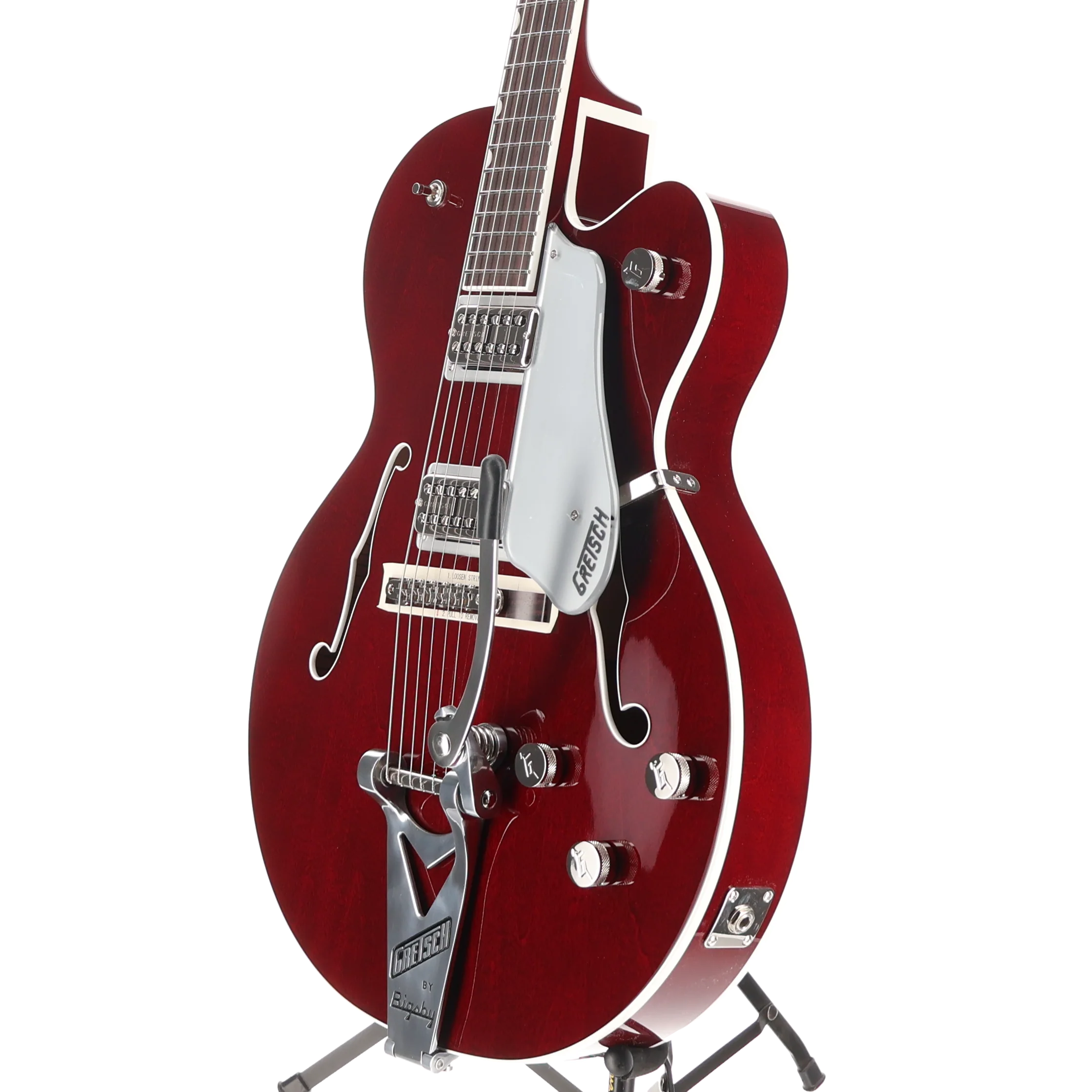 Gretsch Tennessean Hollow Body with String-Thru Bigsby, Deep Cherry, Stage Ready (P12) (24528) - Image 4