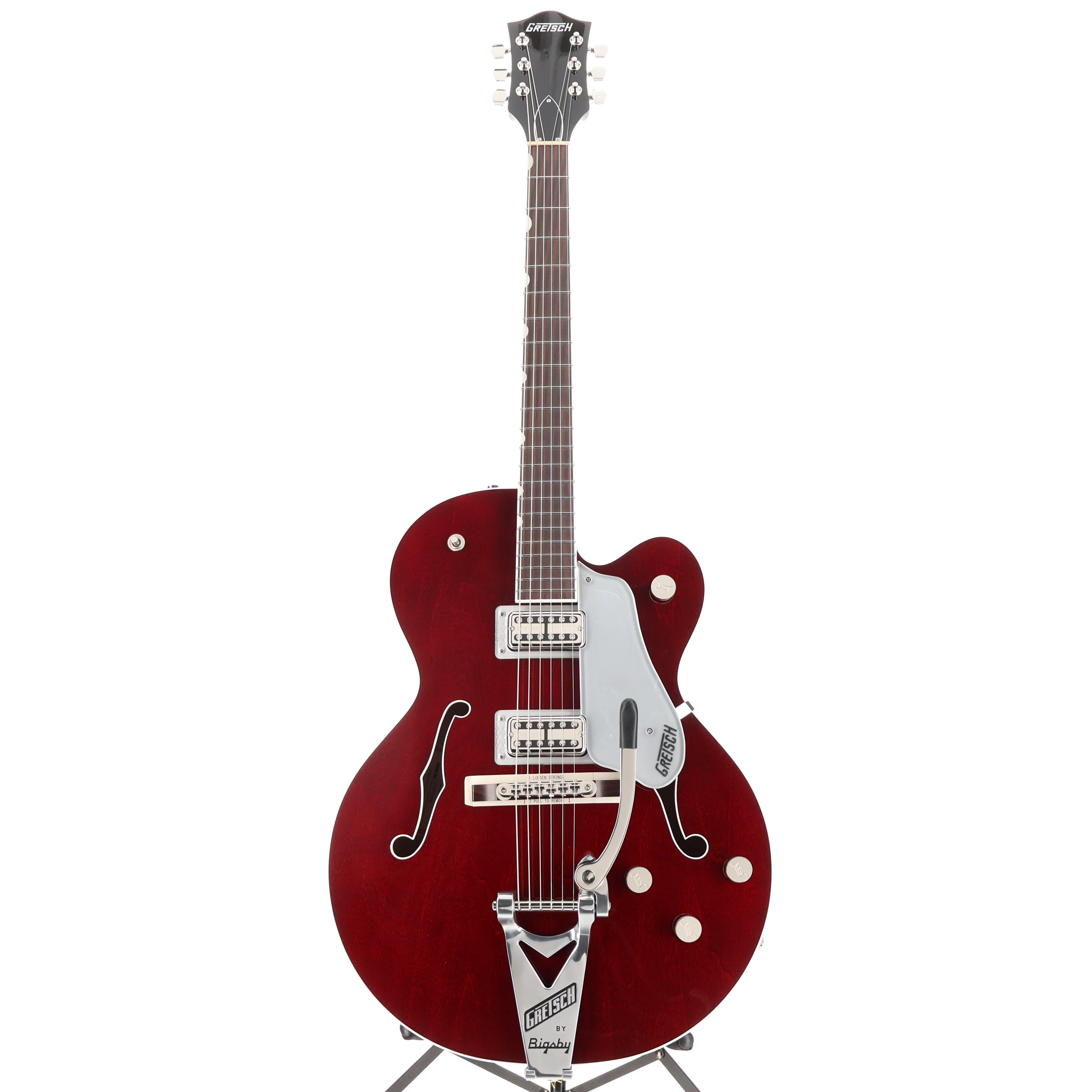 Gretsch Tennessean Hollow Body with String-Thru Bigsby, Deep Cherry, Stage Ready (P12) (24528) - Image 5