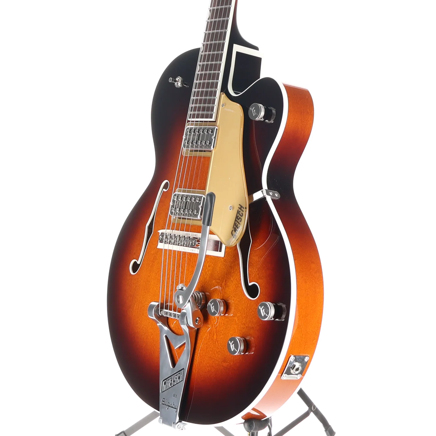 Gretsch Tennessean Hollow Body with String-Thru Bigsby, Havana Burst, Rosewood Fingerboard, Professional Setup (T13) (82729) - Image 4