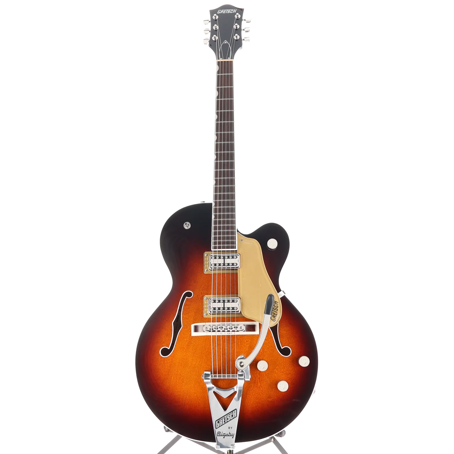 Gretsch Tennessean Hollow Body with String-Thru Bigsby, Havana Burst, Rosewood Fingerboard, Professional Setup (T13) (82729) - Image 5
