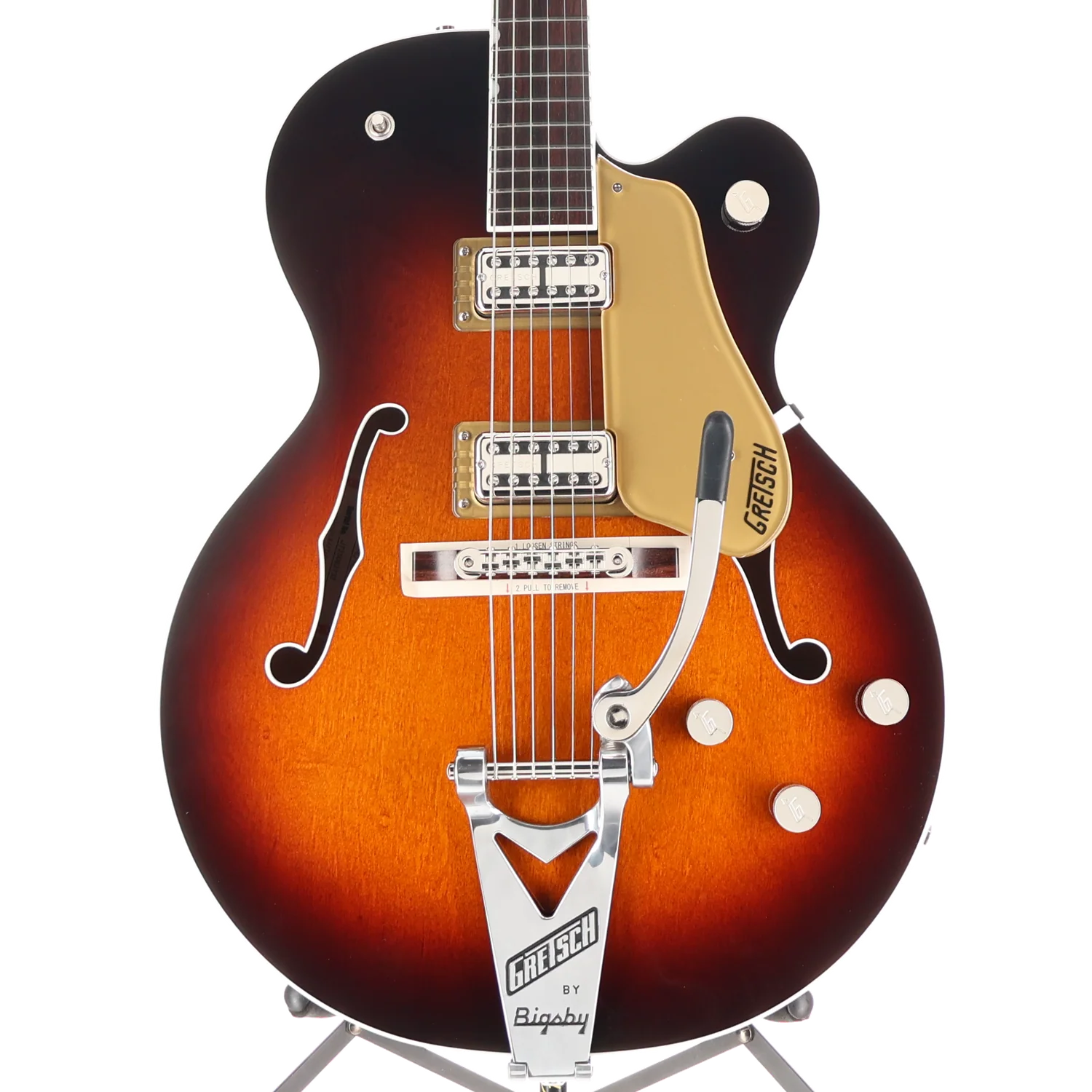 Gretsch Tennessean Hollow Body with String-Thru Bigsby, Havana Burst, Stage Ready (T6) (82732)