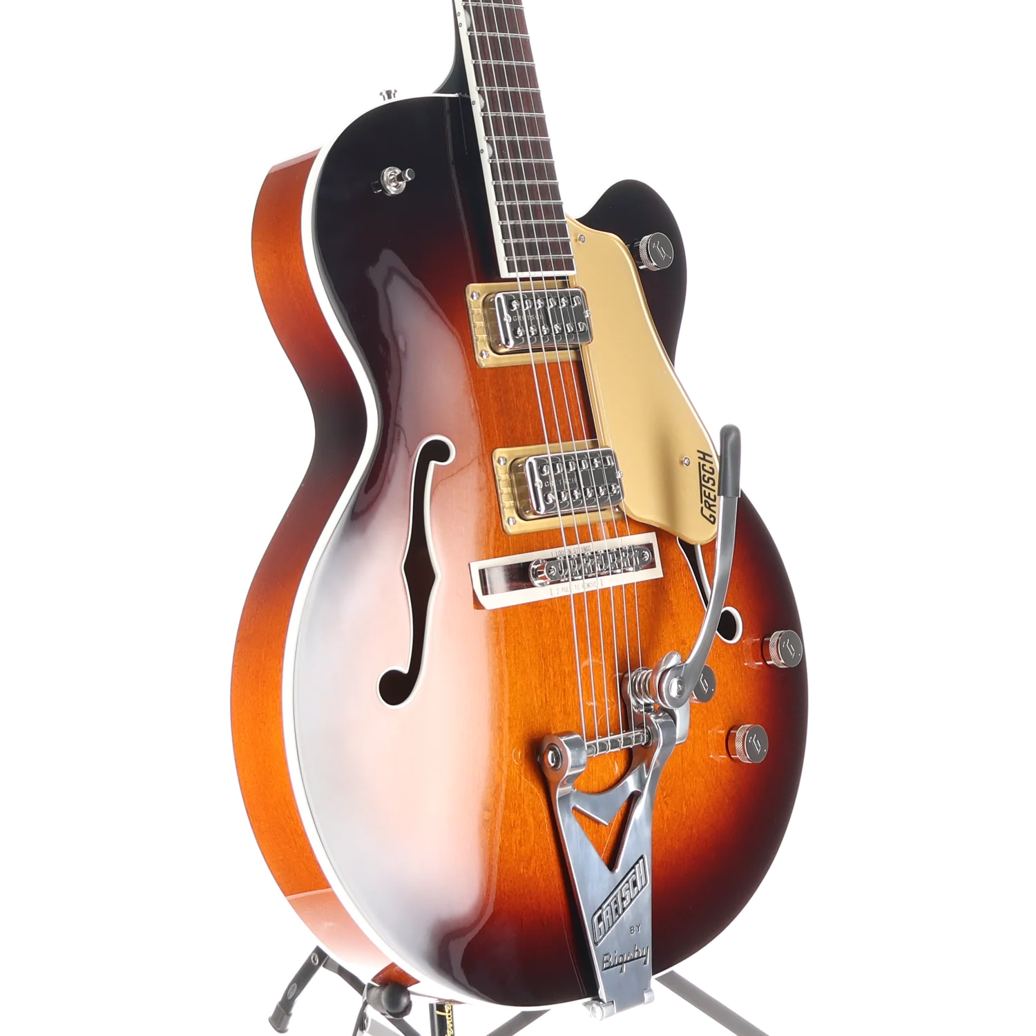 Gretsch Tennessean Hollow Body with String-Thru Bigsby, Havana Burst, Stage Ready (T6) (82732) - Image 3