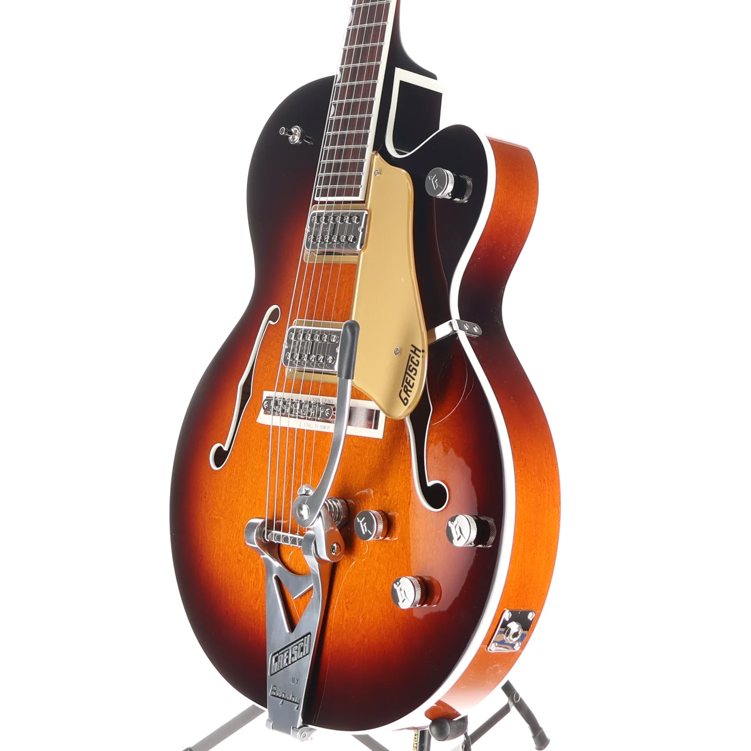 Gretsch Tennessean Hollow Body with String-Thru Bigsby, Havana Burst, Stage Ready (T6) (82732) - Image 4