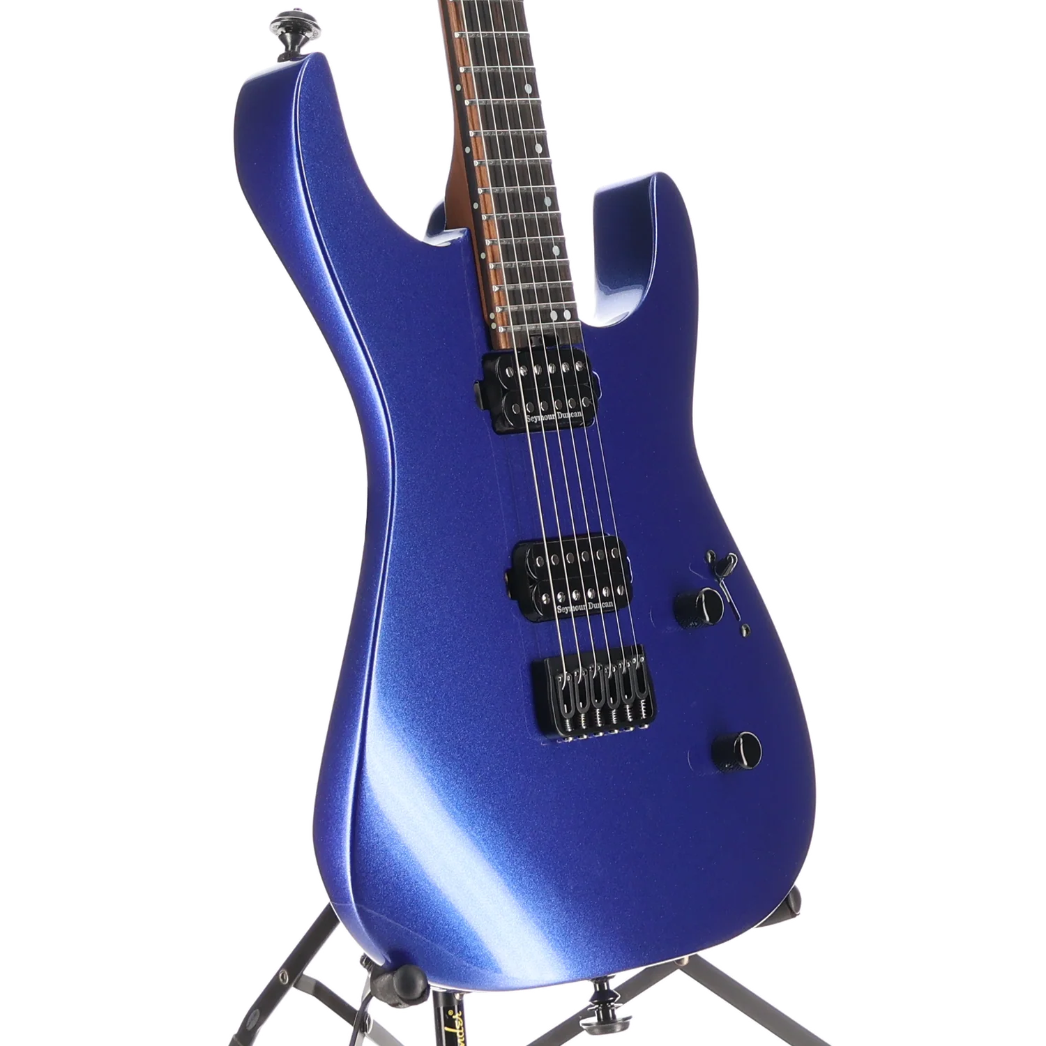 Jackson American Series Virtuoso HT, Mystic Blue, Plays Great (F4) (00860) - Image 3