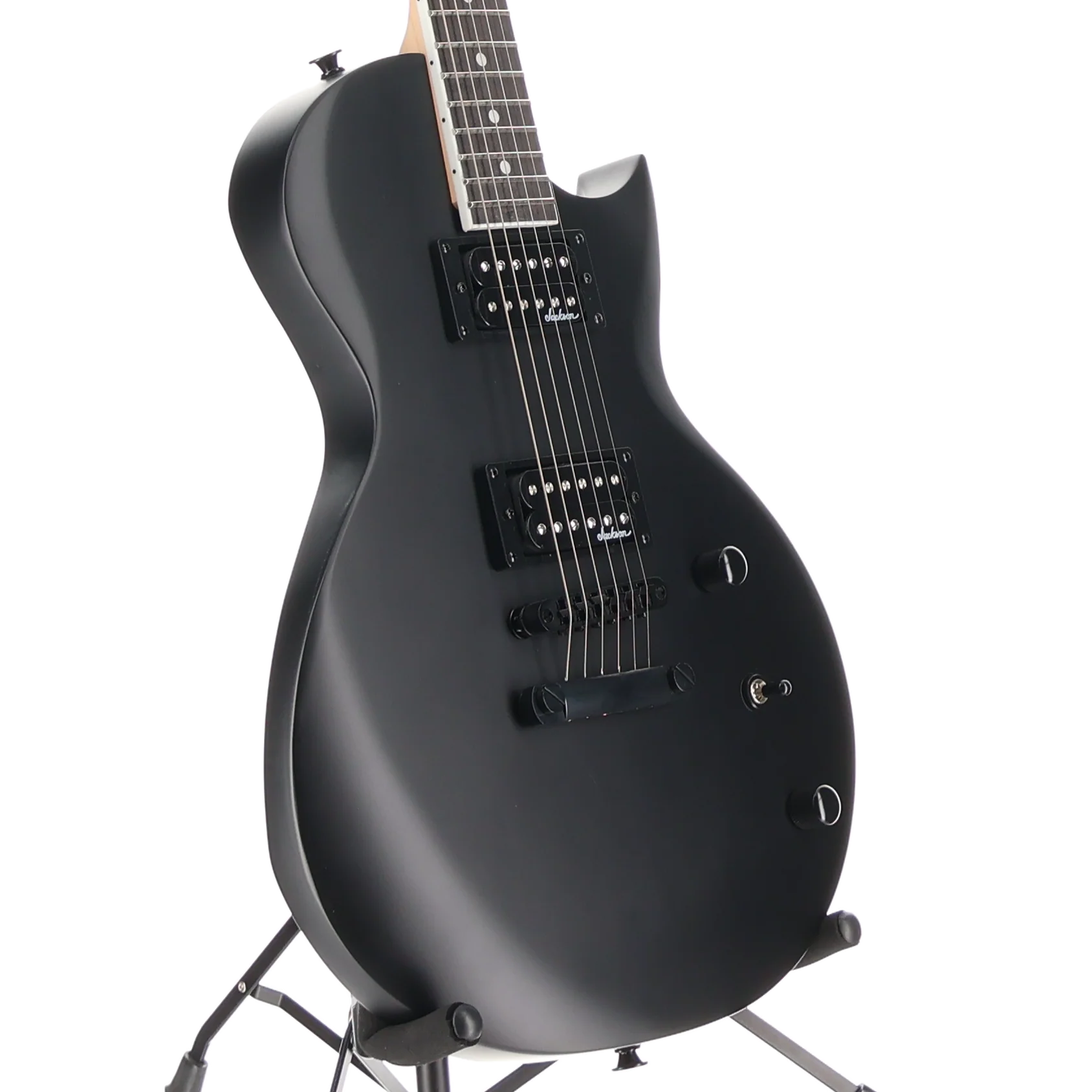 Jackson JS Series Monarkh SC JS22, Amaranth Fingerboard, Satin Black (RP) (02568) - Image 3
