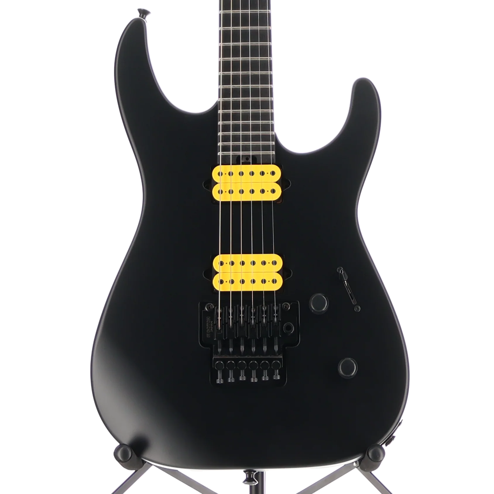 Jackson MJ Series Dinky DKR, Satin Black, Ebony Fingerboard, Professional Setup (V10) (00227)