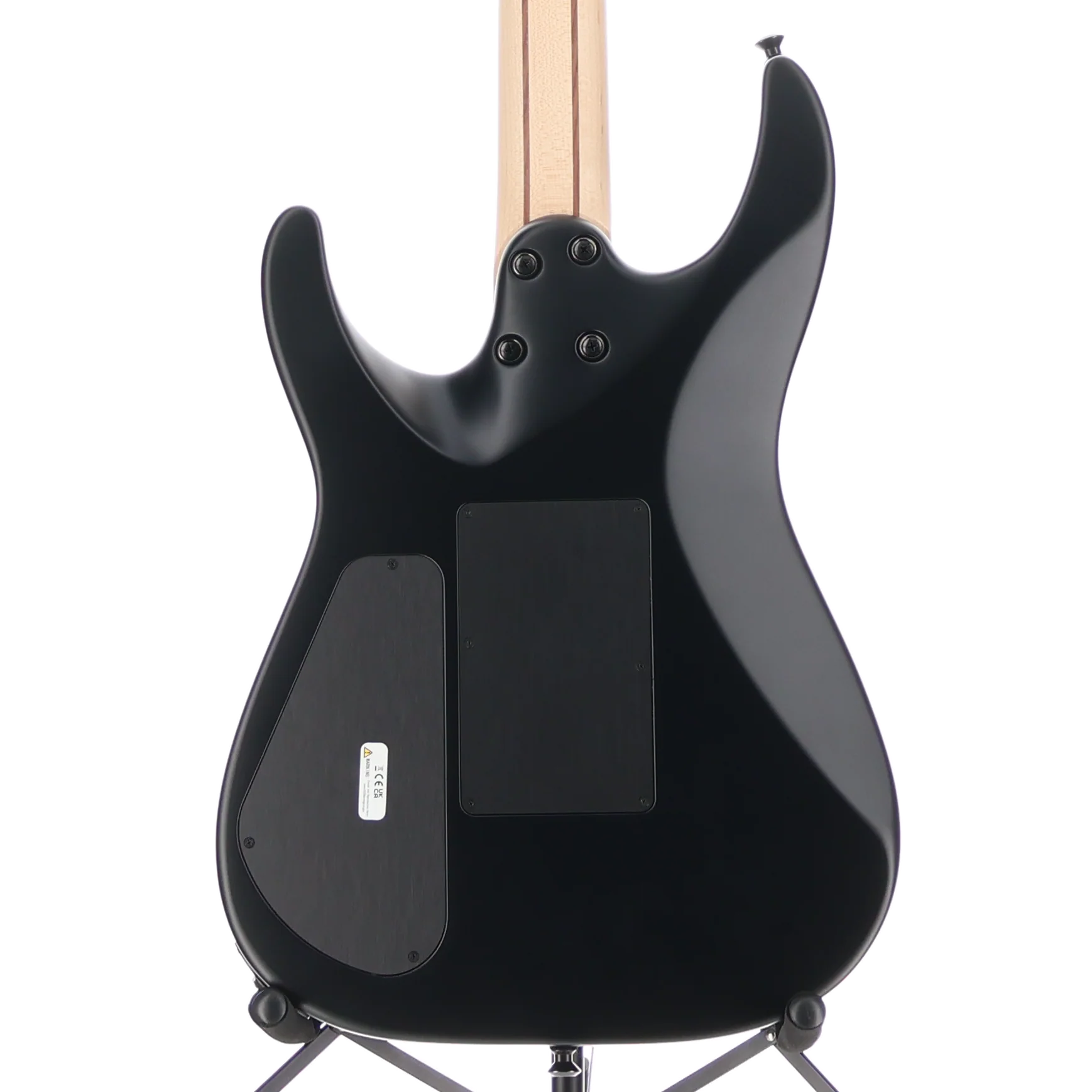 Jackson MJ Series Dinky DKR, Satin Black, Ebony Fingerboard, Professional Setup (V10) (00227) - Image 2