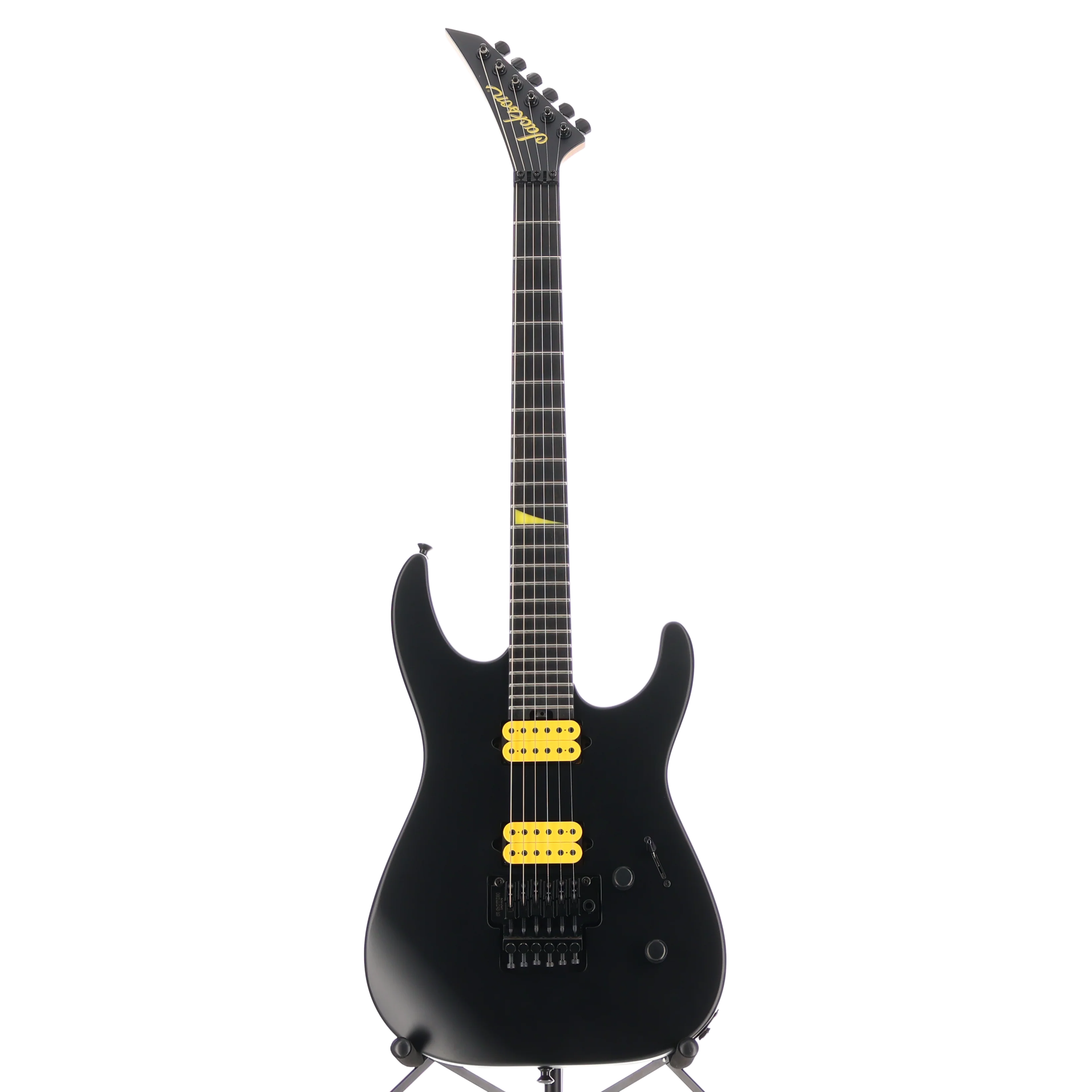 Jackson MJ Series Dinky DKR, Satin Black, Ebony Fingerboard, Professional Setup (V10) (00227) - Image 5