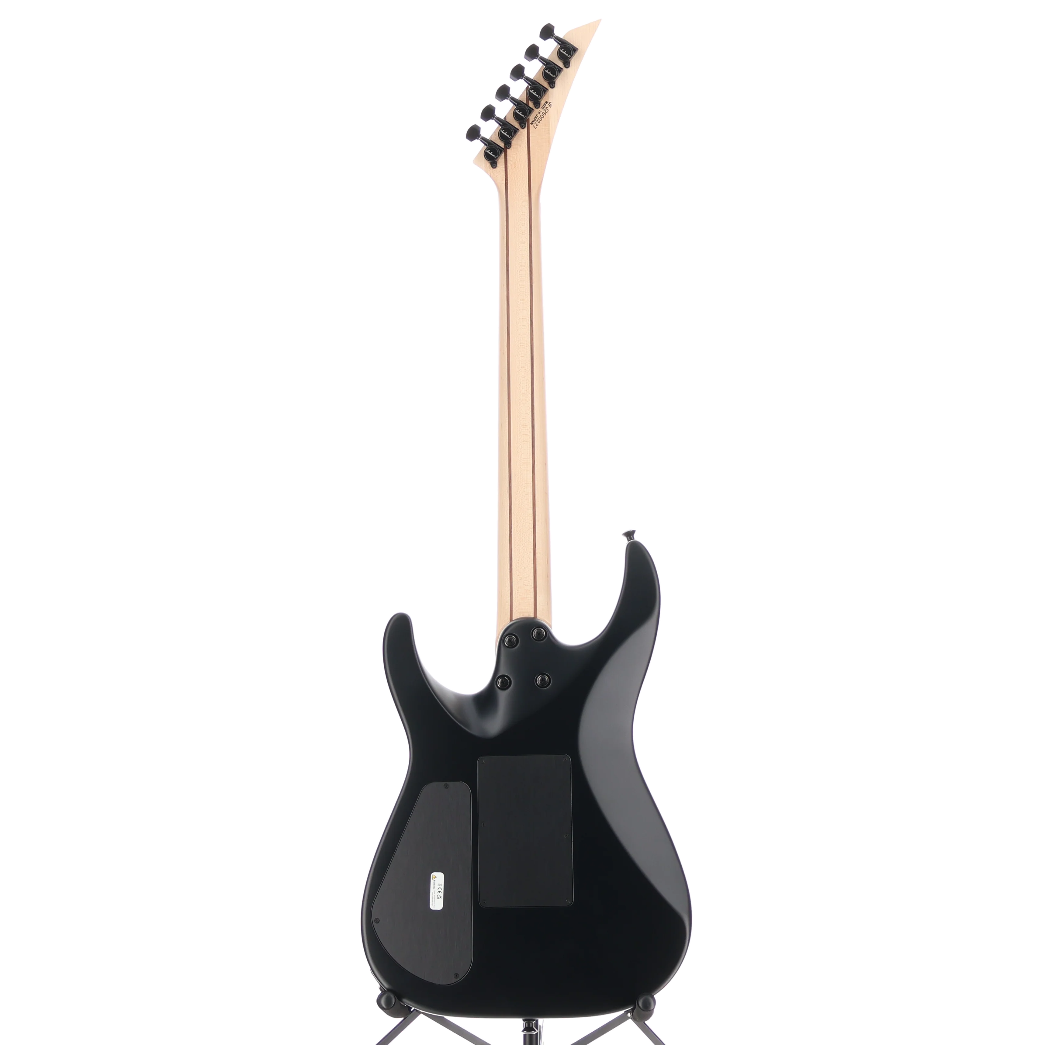 Jackson MJ Series Dinky DKR, Satin Black, Ebony Fingerboard, Professional Setup (V10) (00227) - Image 6