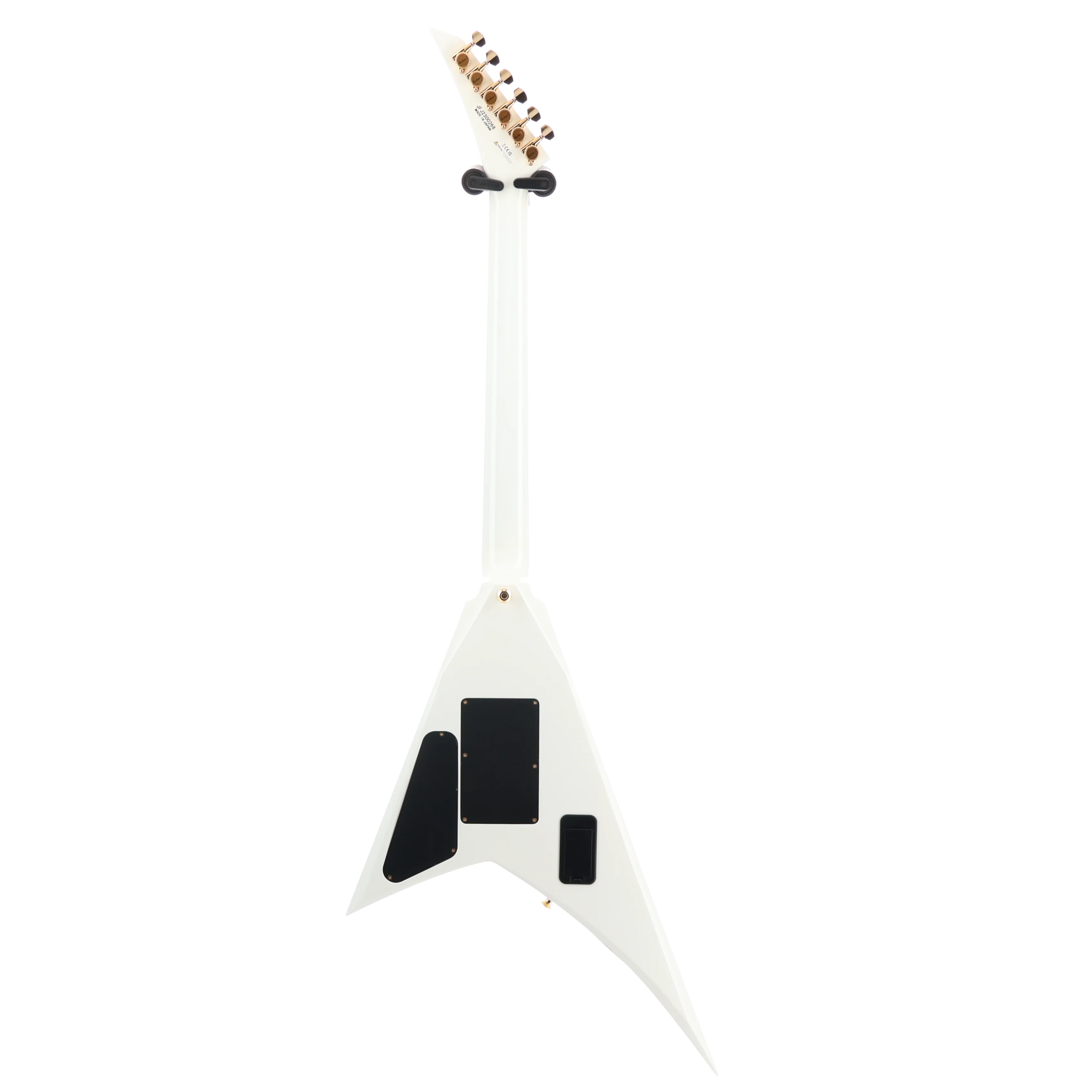 Jackson MJ Series Rhoads RR24MG, Ebony Fingerboard, White with Black Pinstripes (RP) (01876) - Image 6
