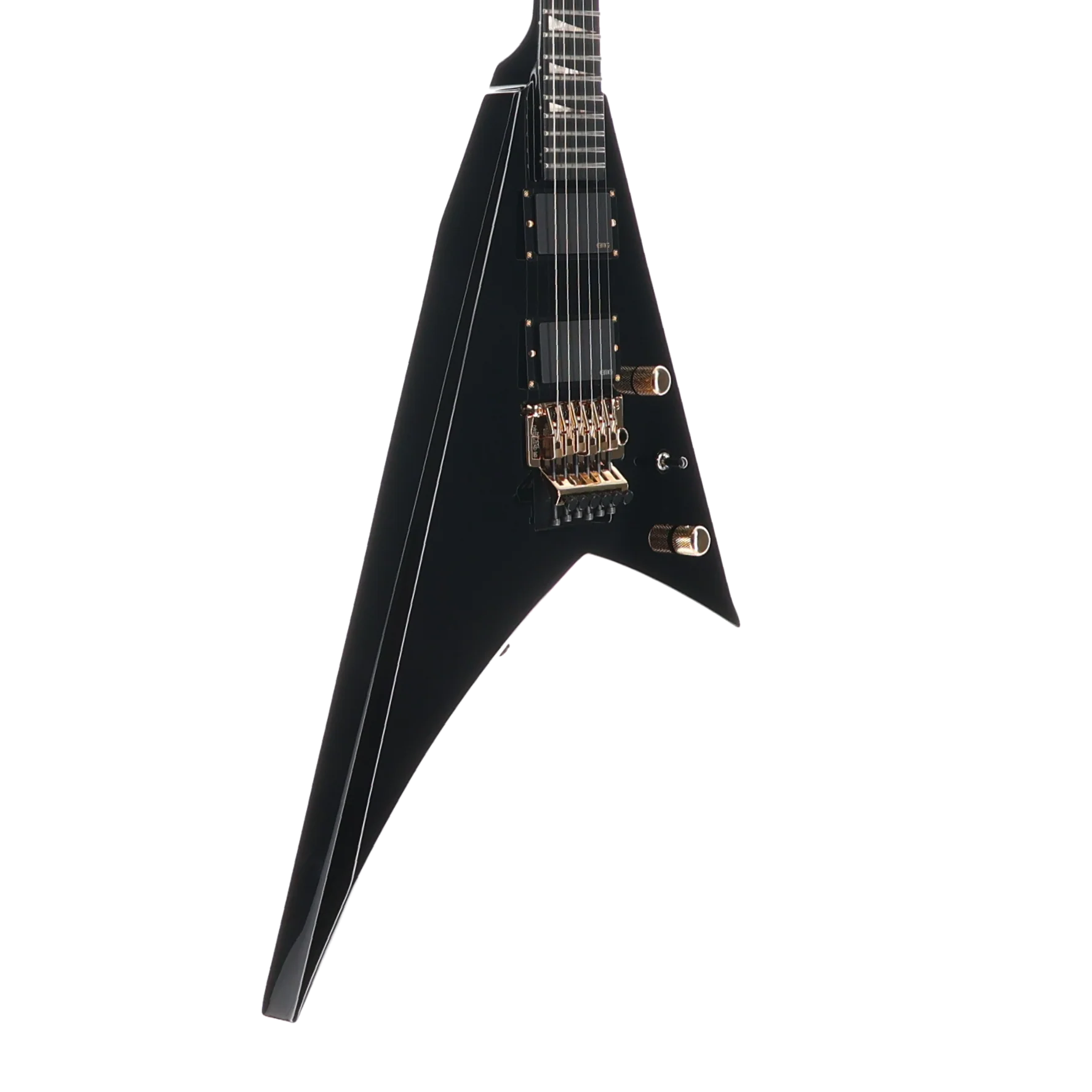 Jackson MJ Series Rhoads RR24MG, Gloss Black, Expert Setup (P) (03047) - Image 3