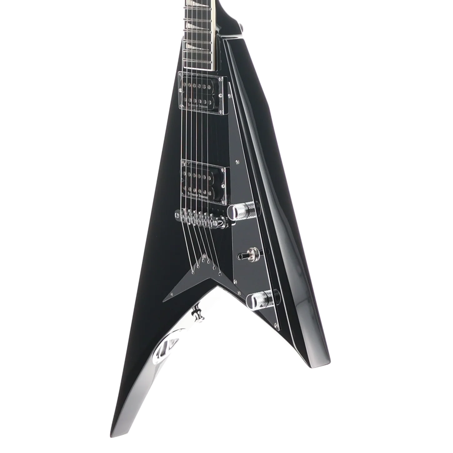 Jackson MJ Series Rhoads RRT, Gloss Black, Ebony Fretboard (RP) (01203) - Image 3