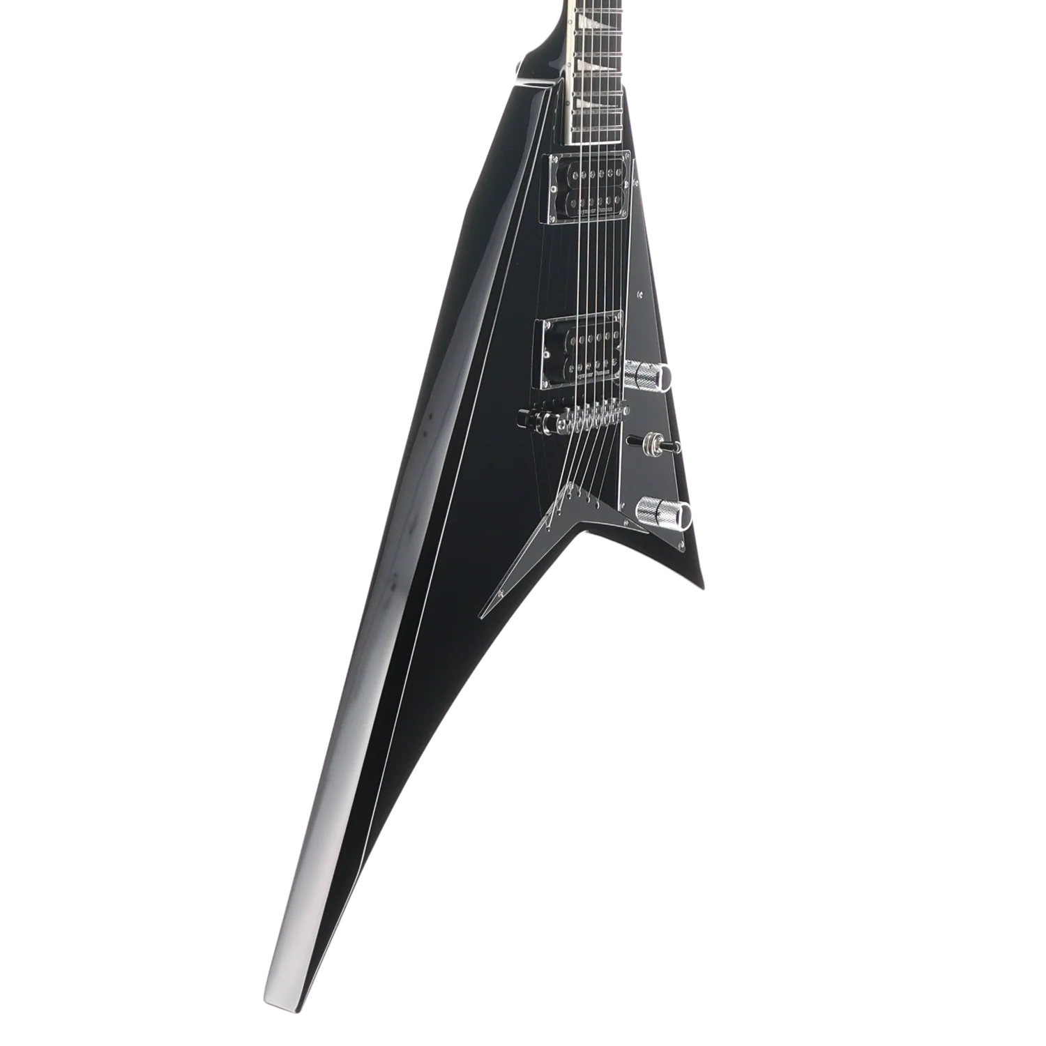 Jackson MJ Series Rhoads RRT, Gloss Black, Ebony Fretboard (RP) (01203) - Image 4